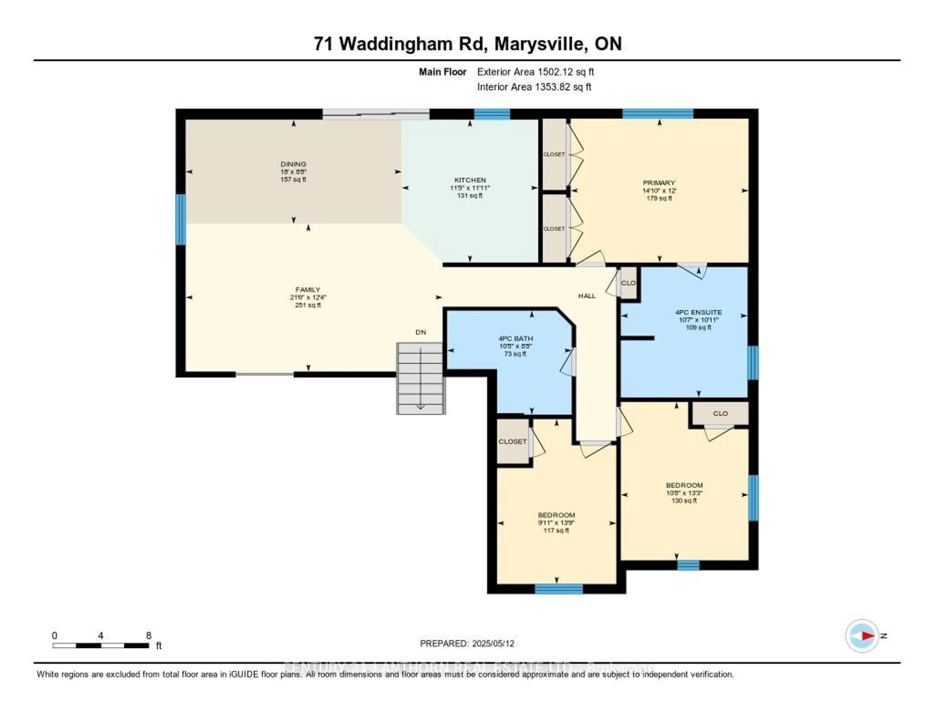 Floor plan for 71 Waddingham Rd, Shannonville Ontario K0K 2N0