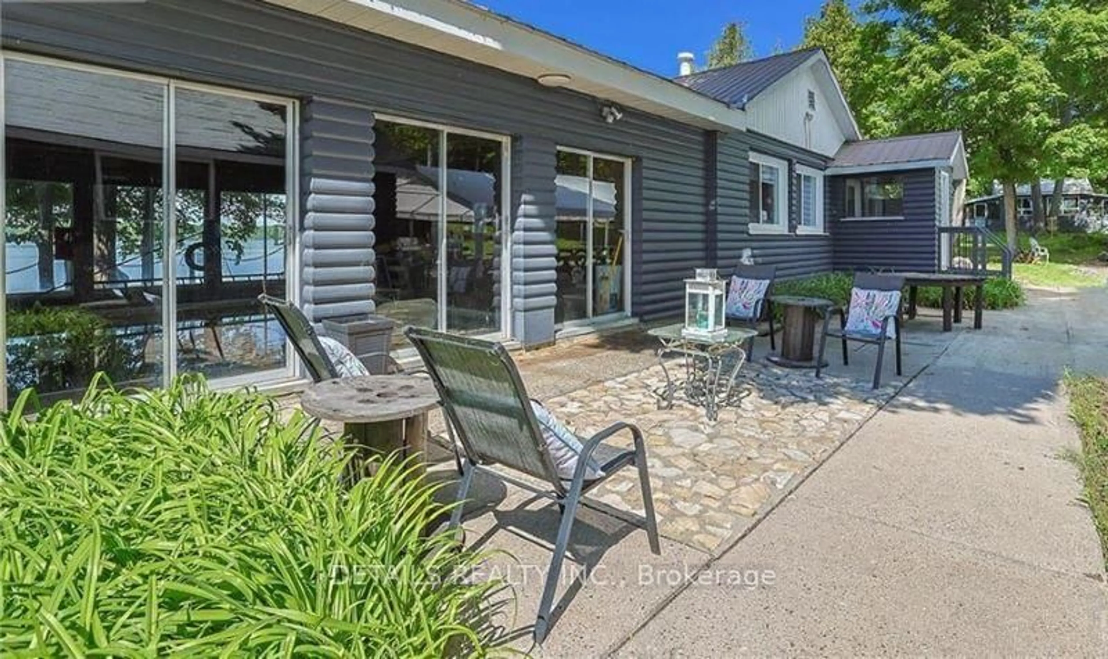 Patio, water/lake/river/ocean view for 411 Pickerel Bay Rd, White Lake Ontario K0A 3L0