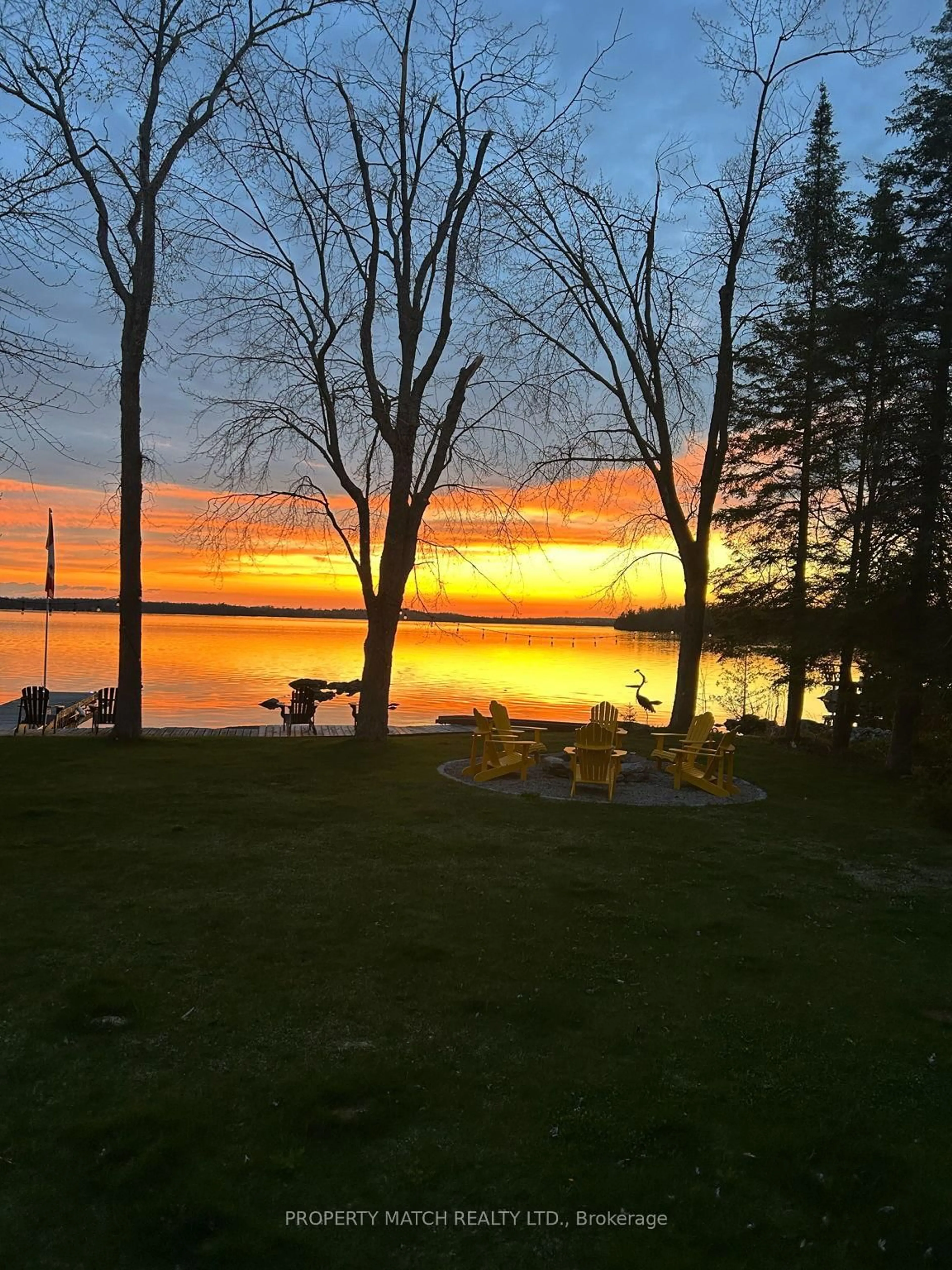 Patio, water/lake/river/ocean view for 185 Fire Route 72, Trent Lakes Ontario K0L 1J0