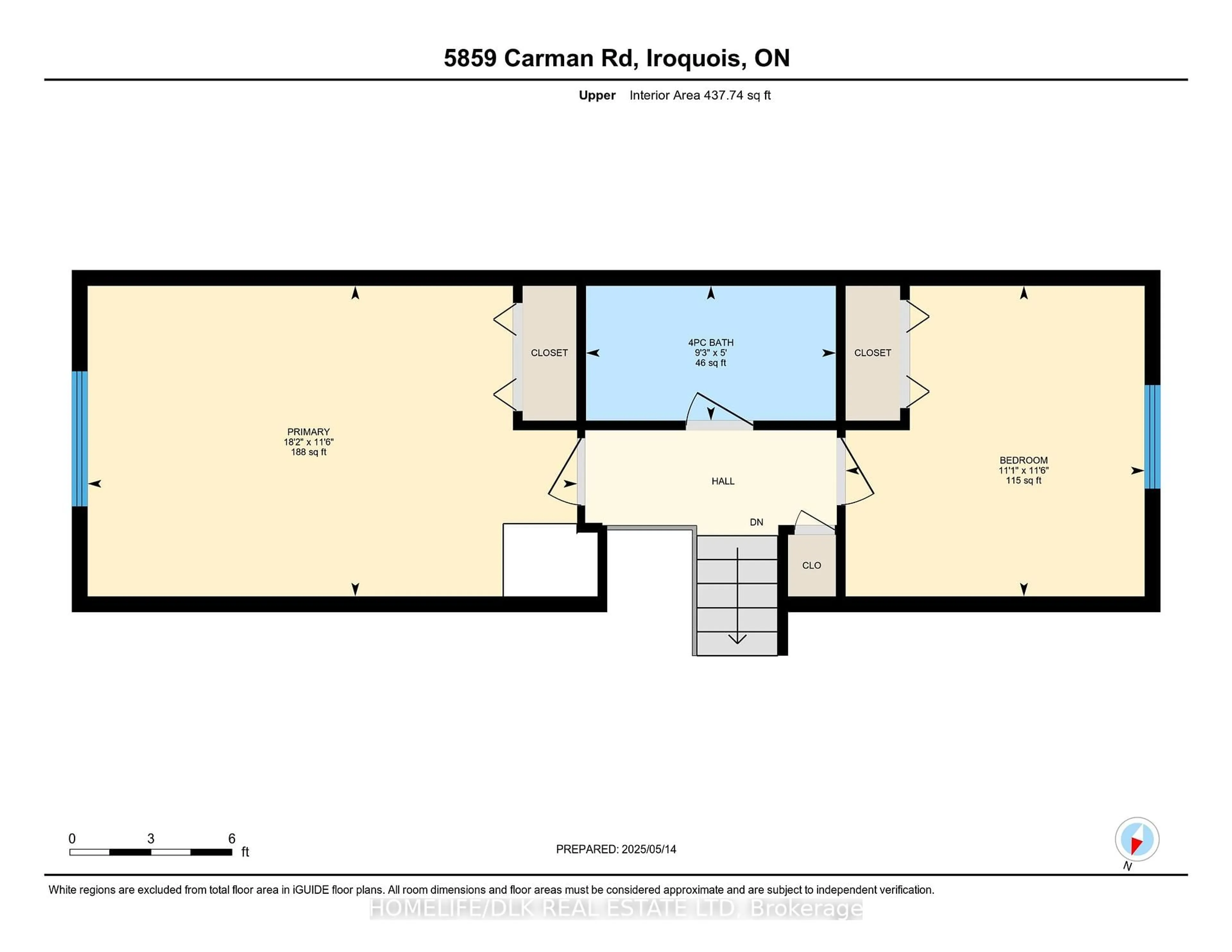 Floor plan for 5859 Carman Rd, South Dundas Ontario K0E 1K0