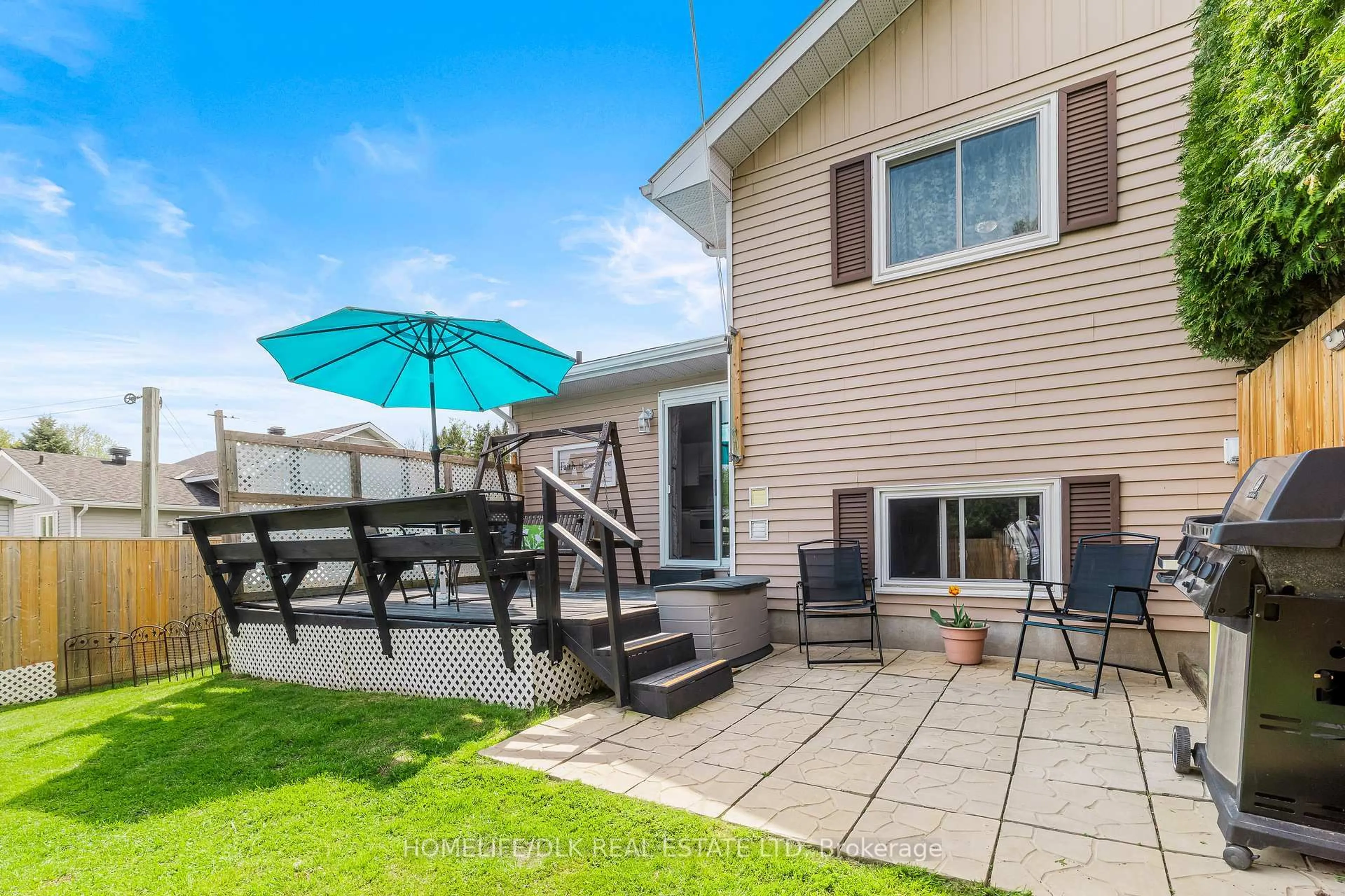 Patio, water/lake/river/ocean view for 5859 Carman Rd, South Dundas Ontario K0E 1K0