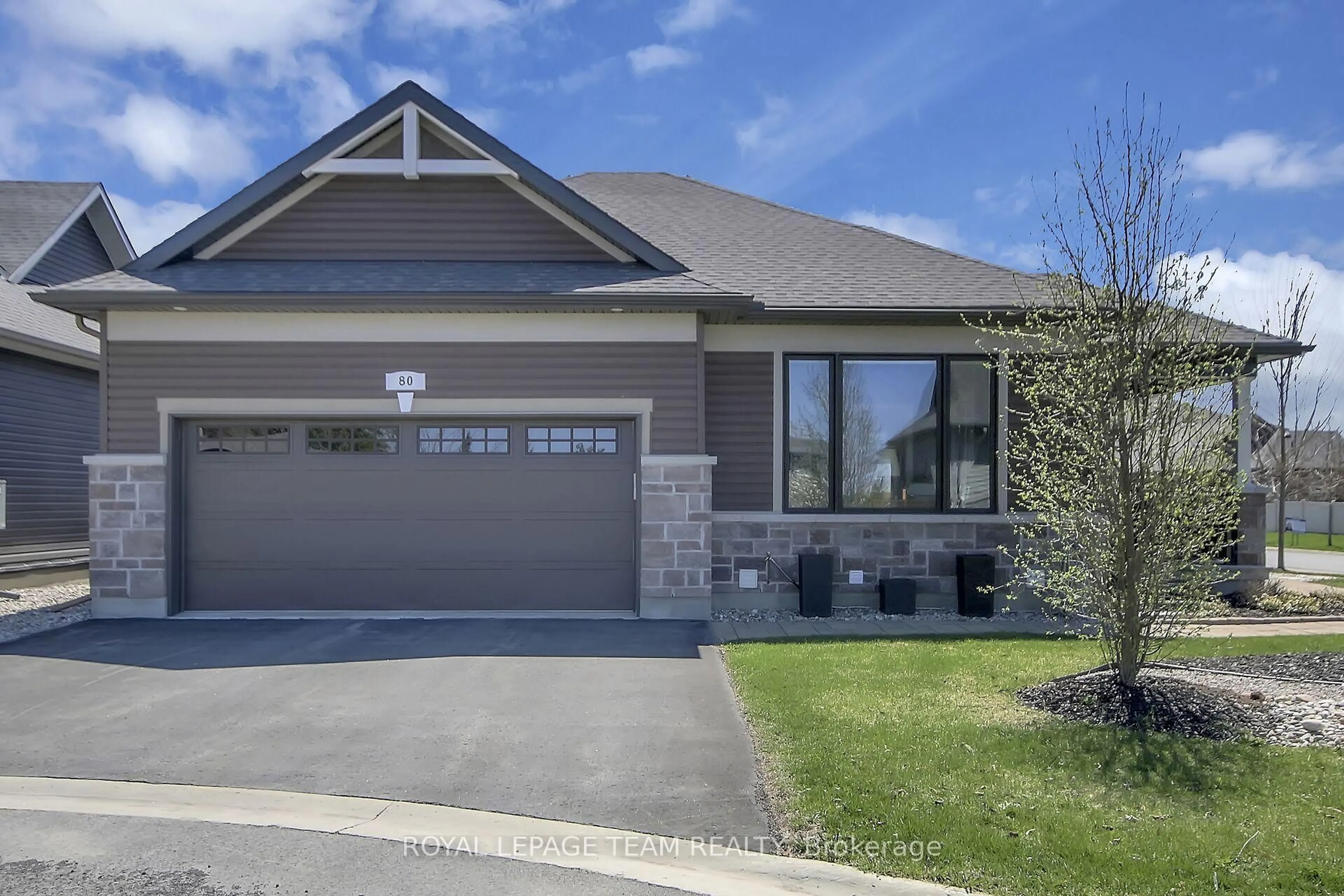 Home with brick exterior material, street for 80 Magnolia Way, North Grenville Ontario K0G 1J0