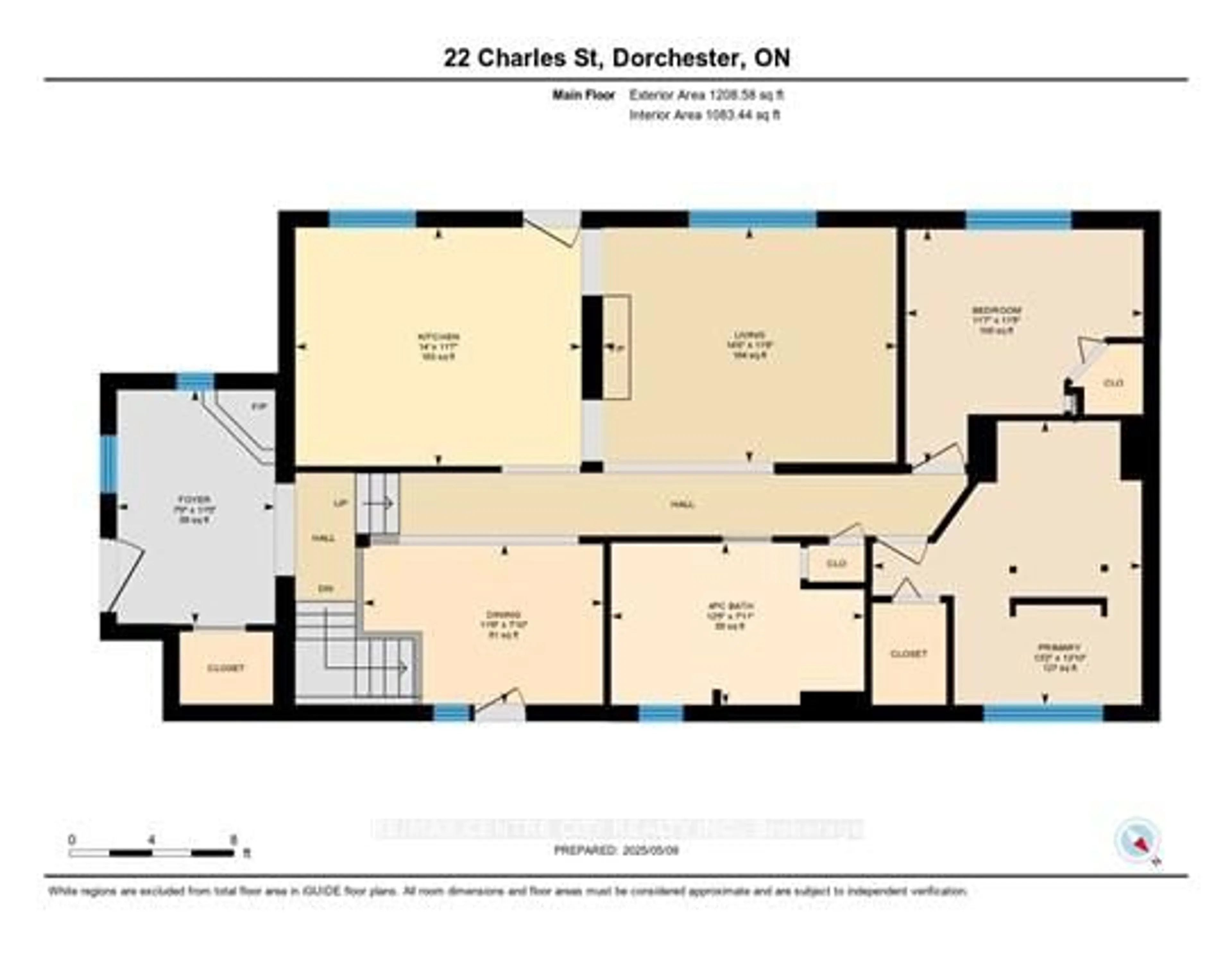 Floor plan for 22 Charles St, Thames Centre Ontario N0L 1G2