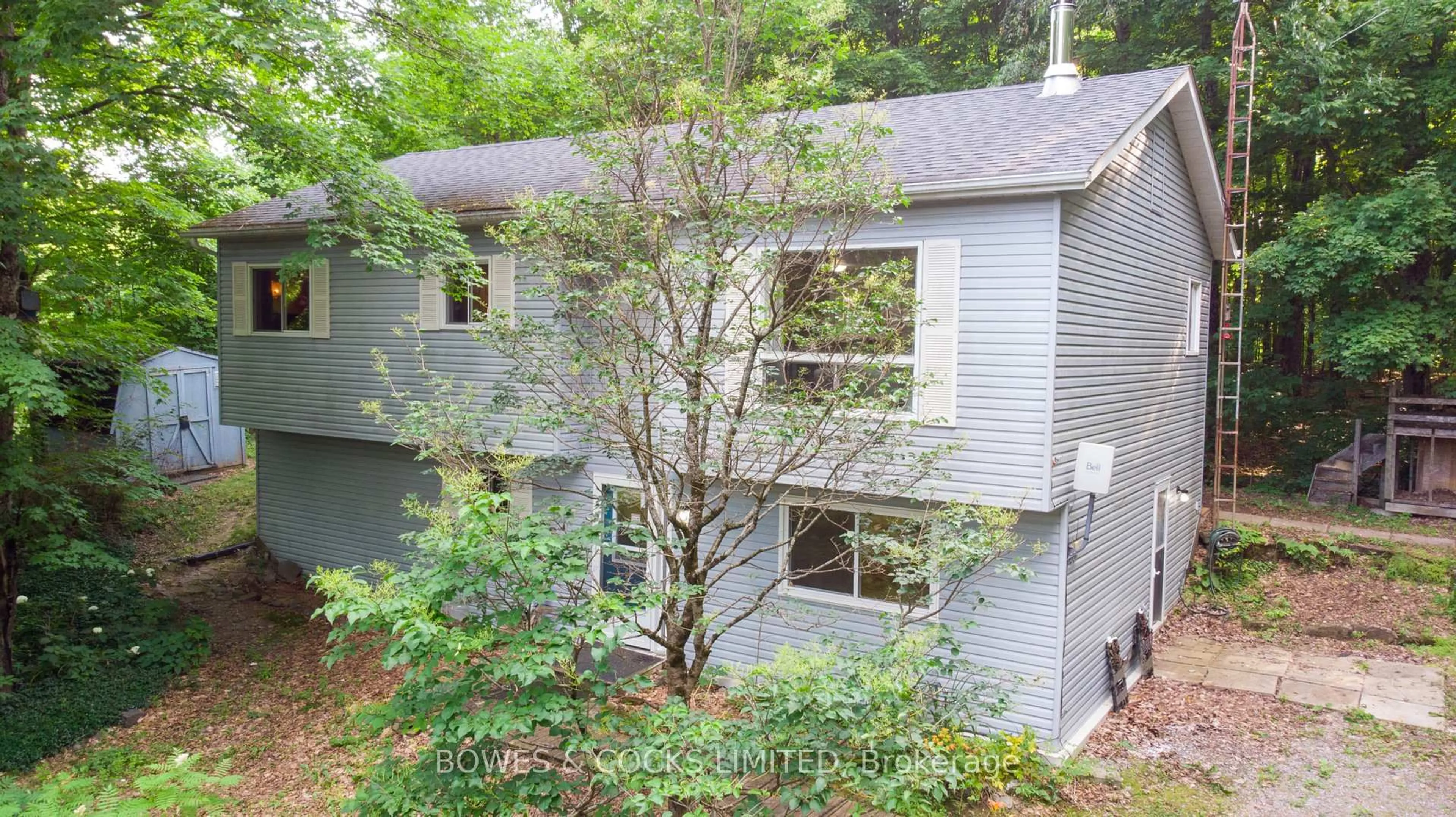 Home with vinyl exterior material, forest/trees view for 2276 COUNTY ROAD 620 N/A, North Kawartha Ontario K0L 1A0