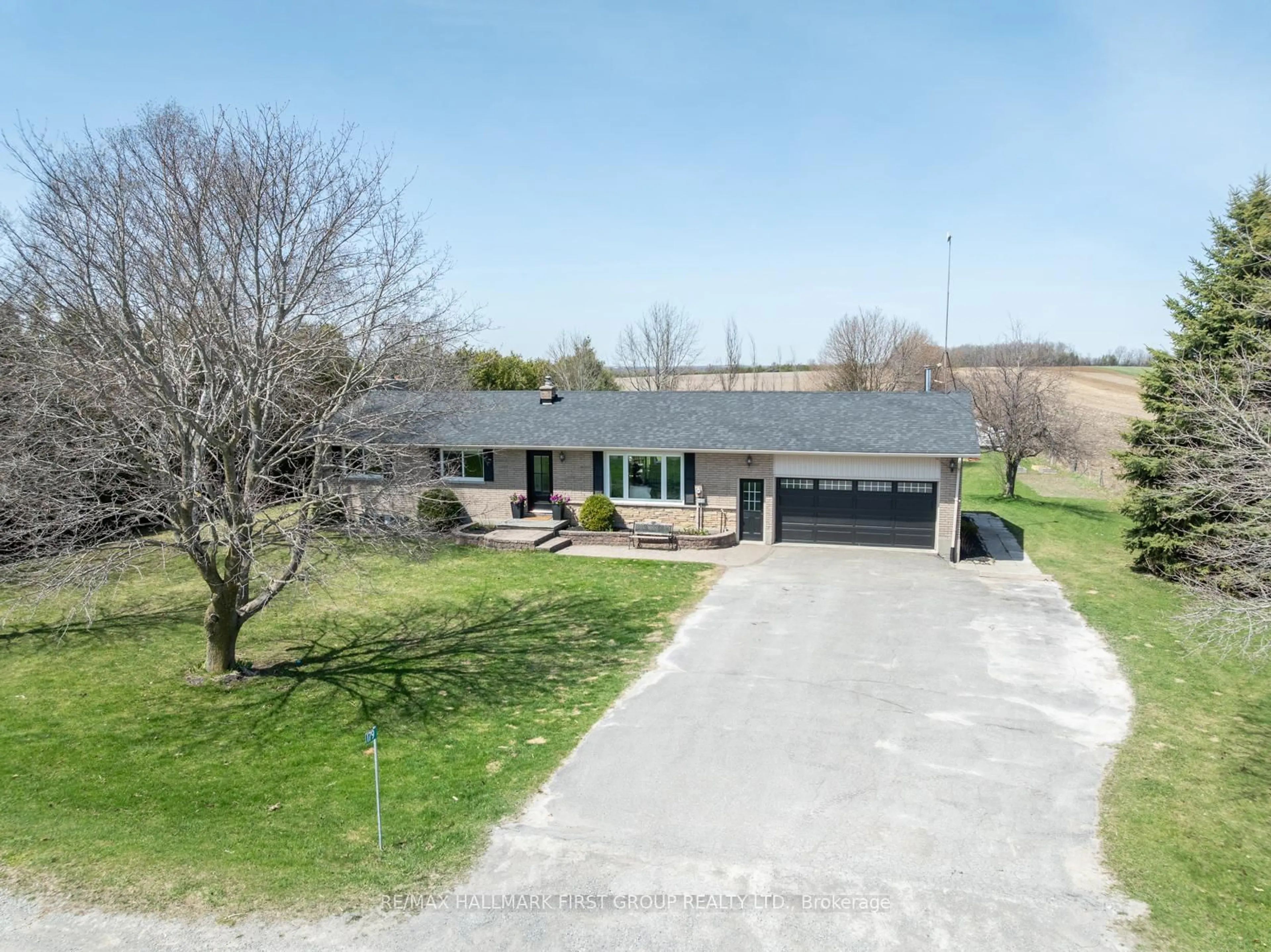 A pic from outside/outdoor area/front of a property/back of a property/a pic from drone, unknown for 179 Fleetwood Rd, Kawartha Lakes Ontario L0B 1K0