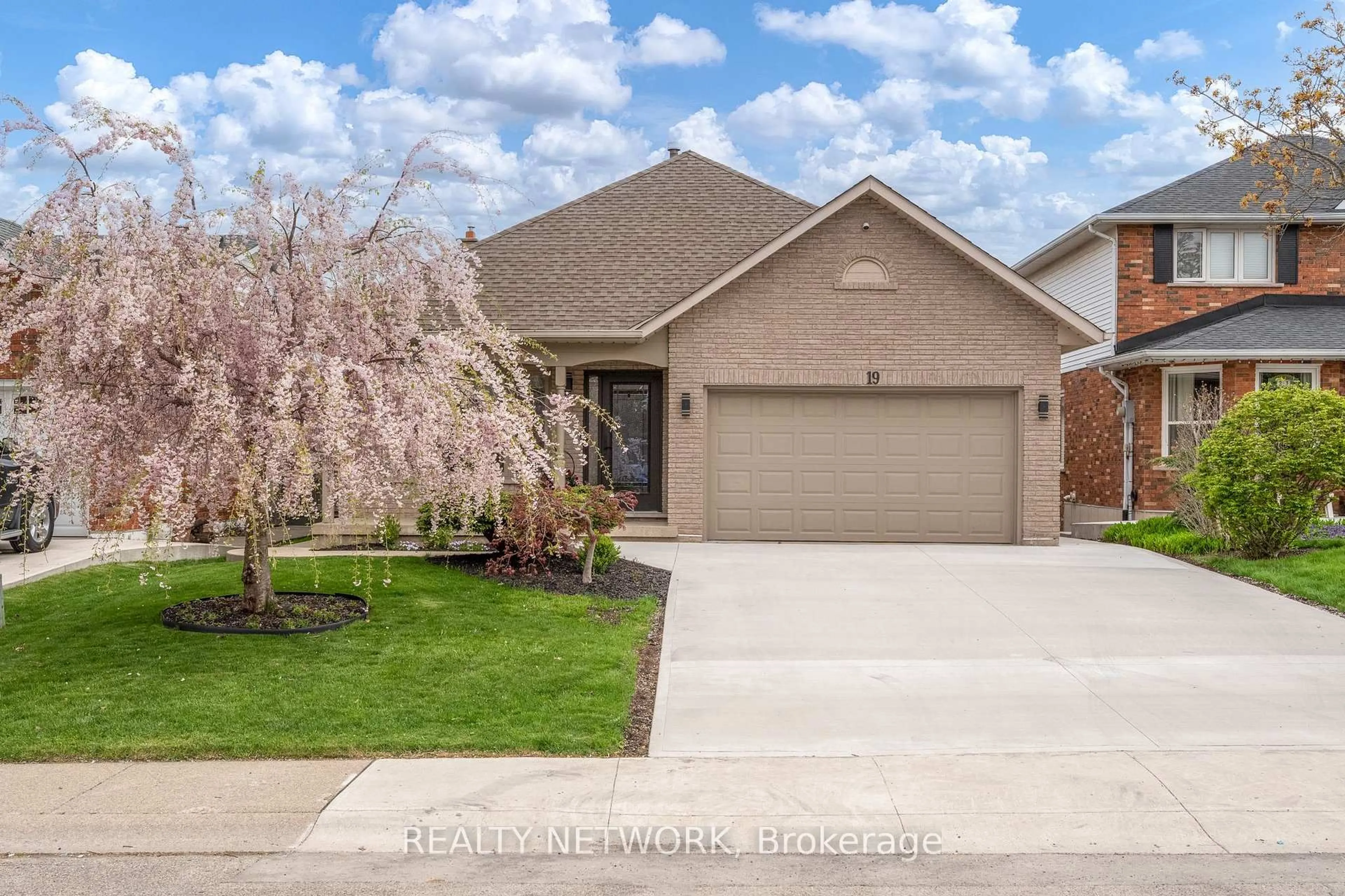 Home with brick exterior material, street for 19 Essling Ave, Hamilton Ontario L9B 2E7