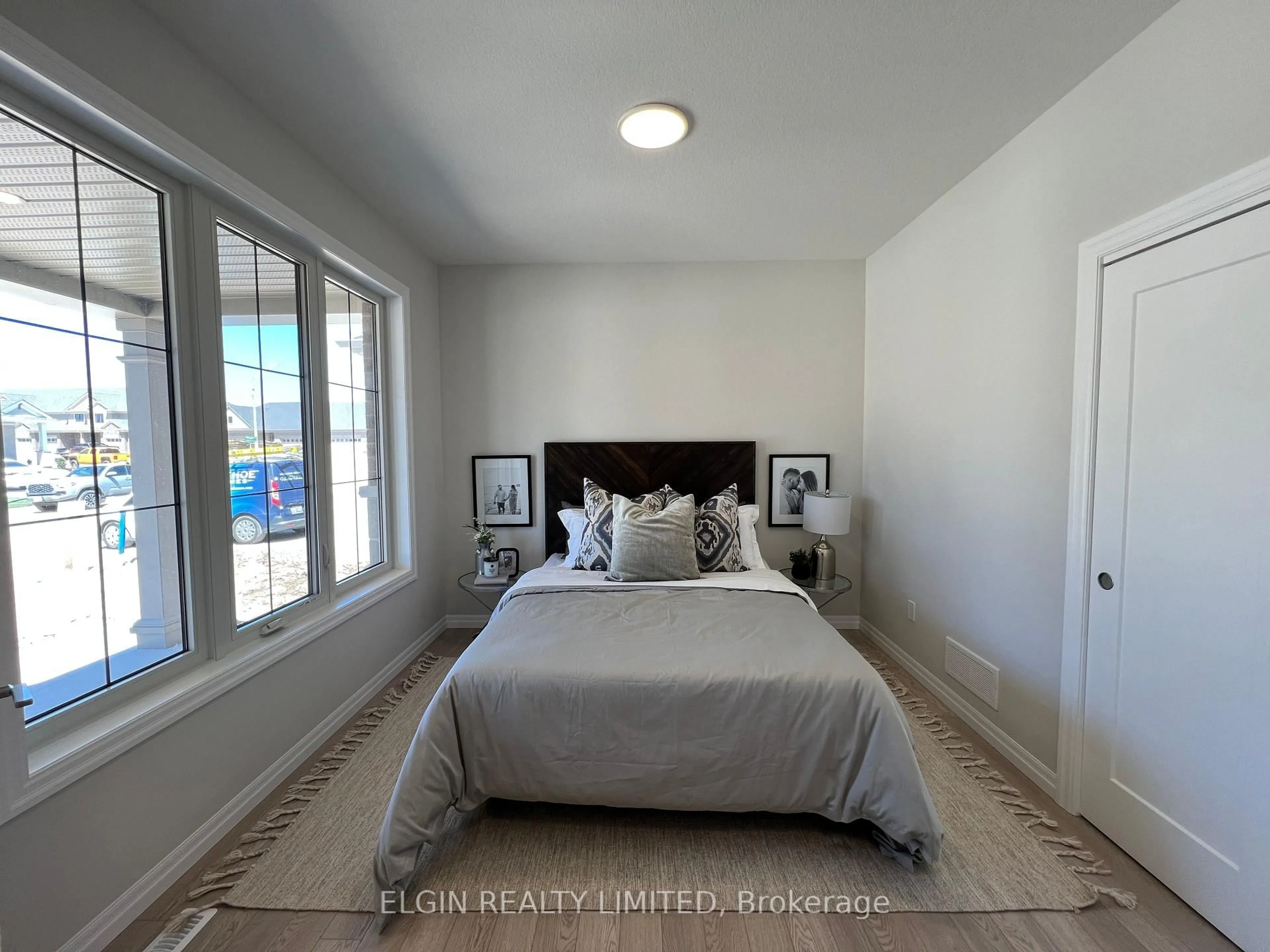 Bedroom with bed, unknown for 6 Hemlock Cres, Aylmer Ontario N5H 0B9