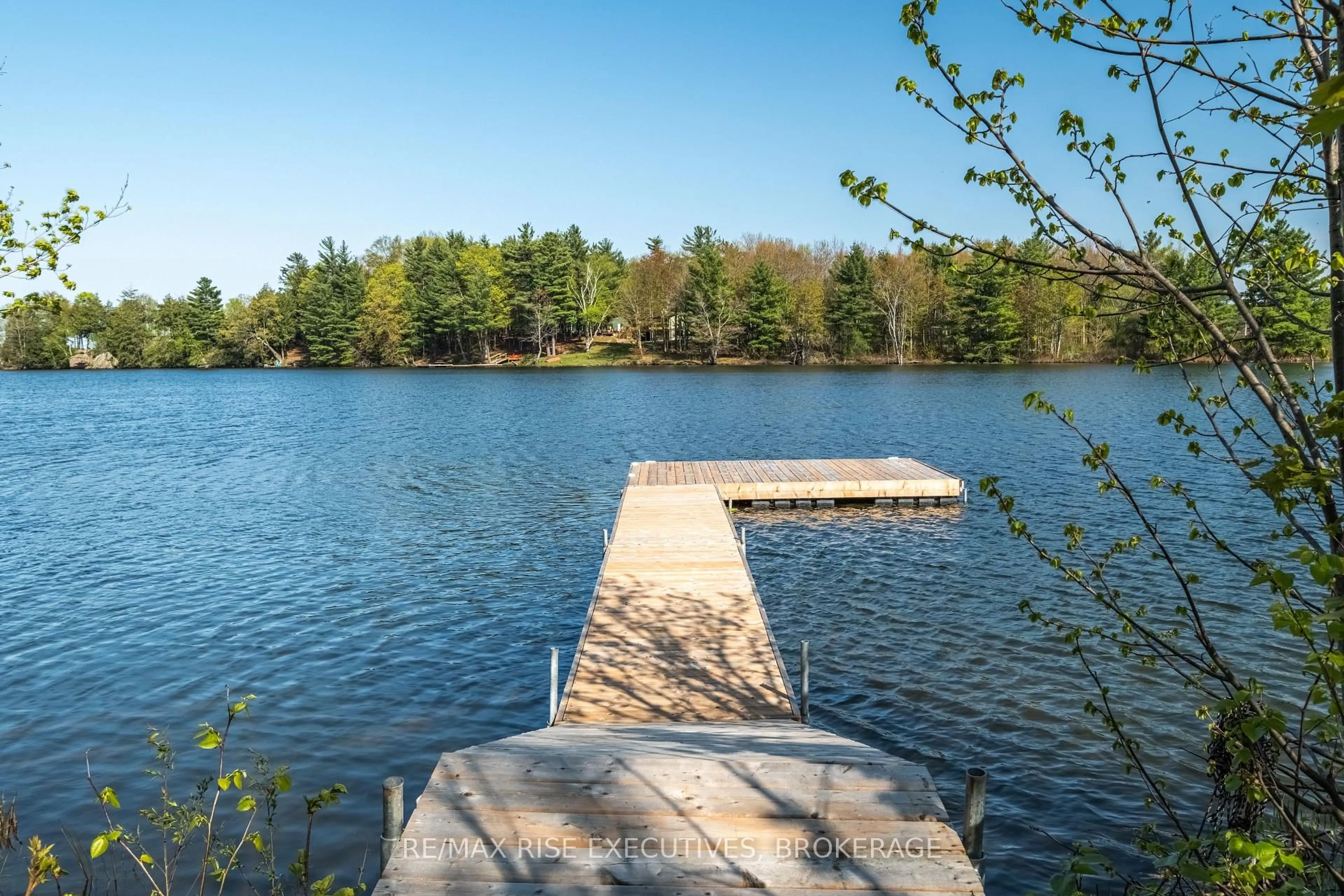 Patio, water/lake/river/ocean view for 1022 Briscoe Bay Lane, Battersea Ontario K0H 1H0