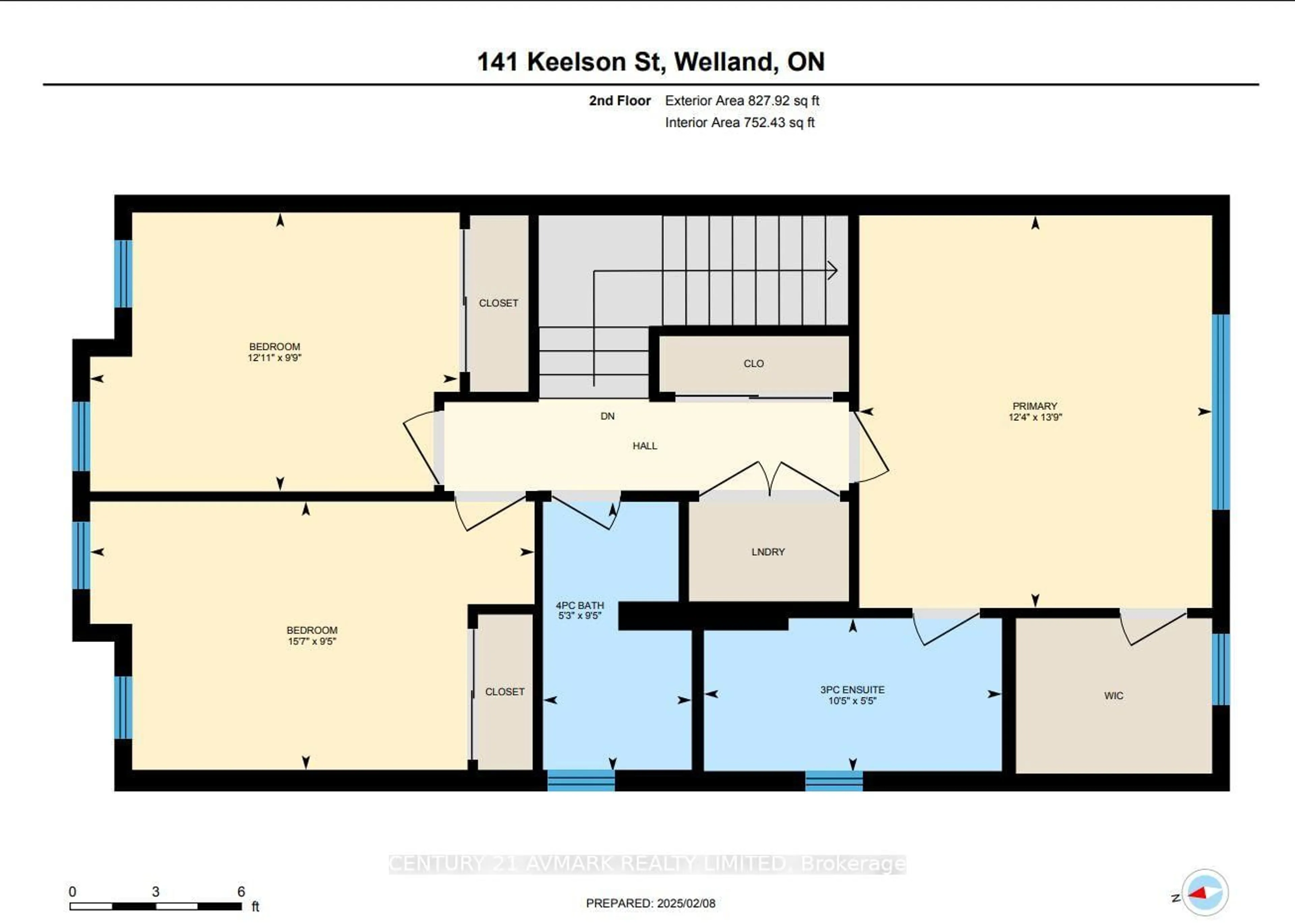 Floor plan for 141 Keelson St, Welland Ontario L3B 0M6