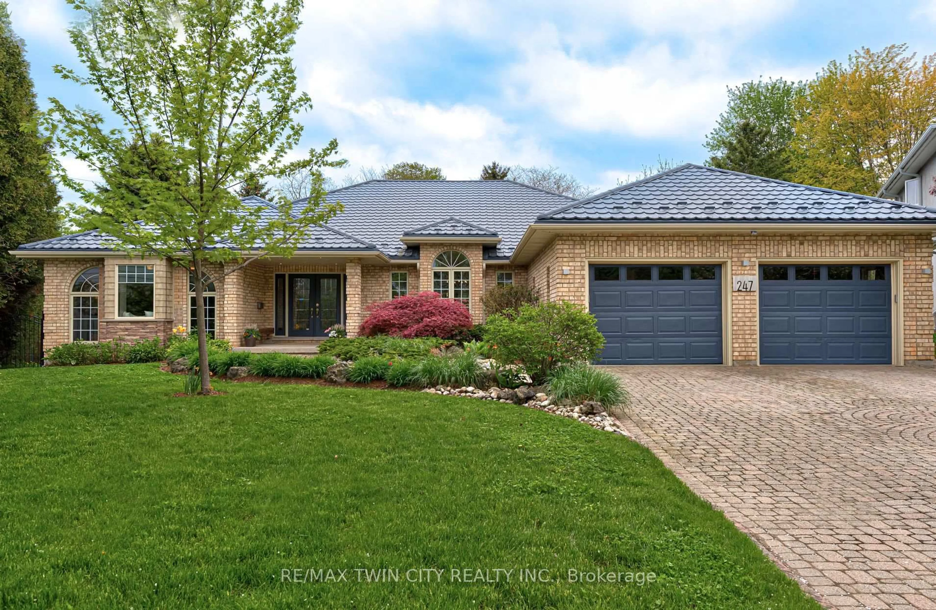 Home with brick exterior material, street for 247 Montclair Pl, Waterloo Ontario N2J 3L7
