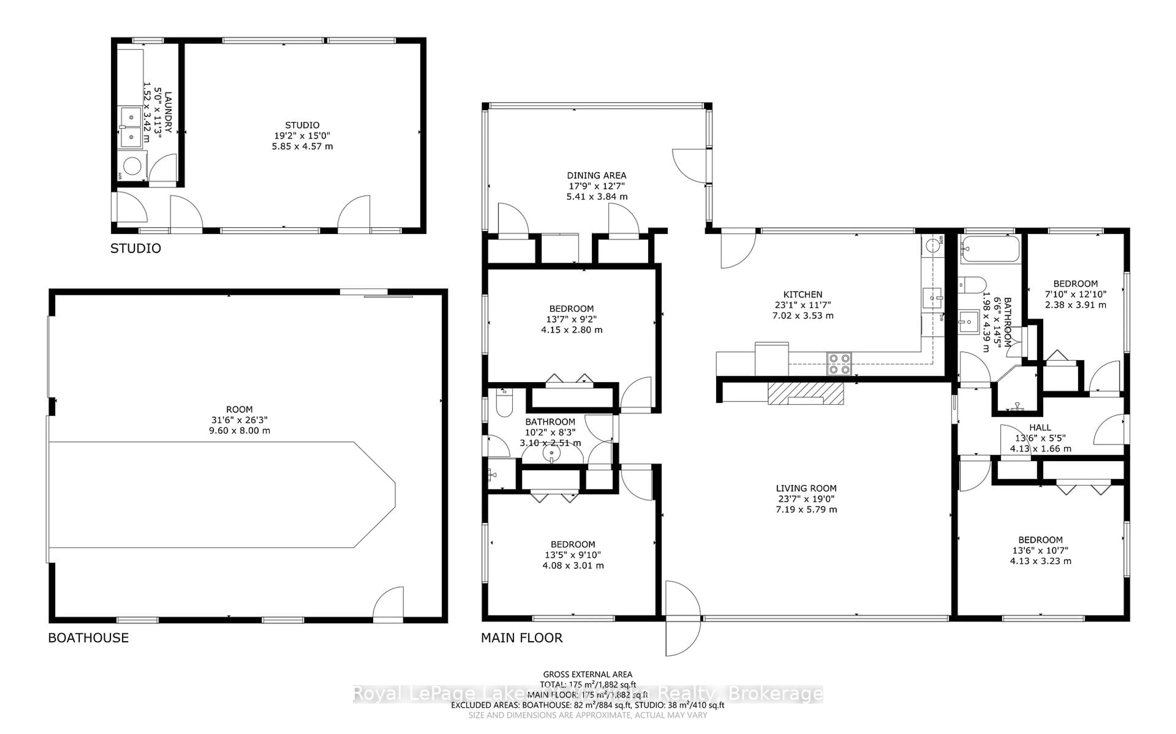 Floor plan for 2 R 8 North Bohemia Island N/A, Muskoka Lakes Ontario P0B 1P0
