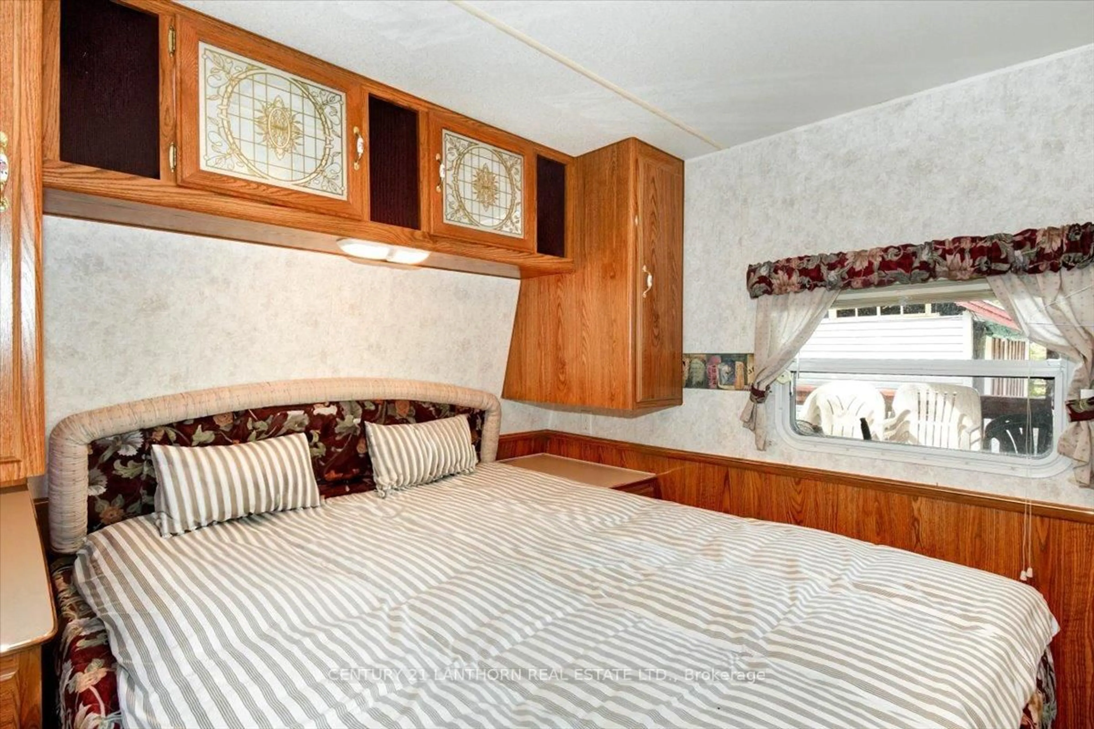 Bedroom with bed, carpet floor for 54 Beach Rd, Limoges Ontario K0K 2M0