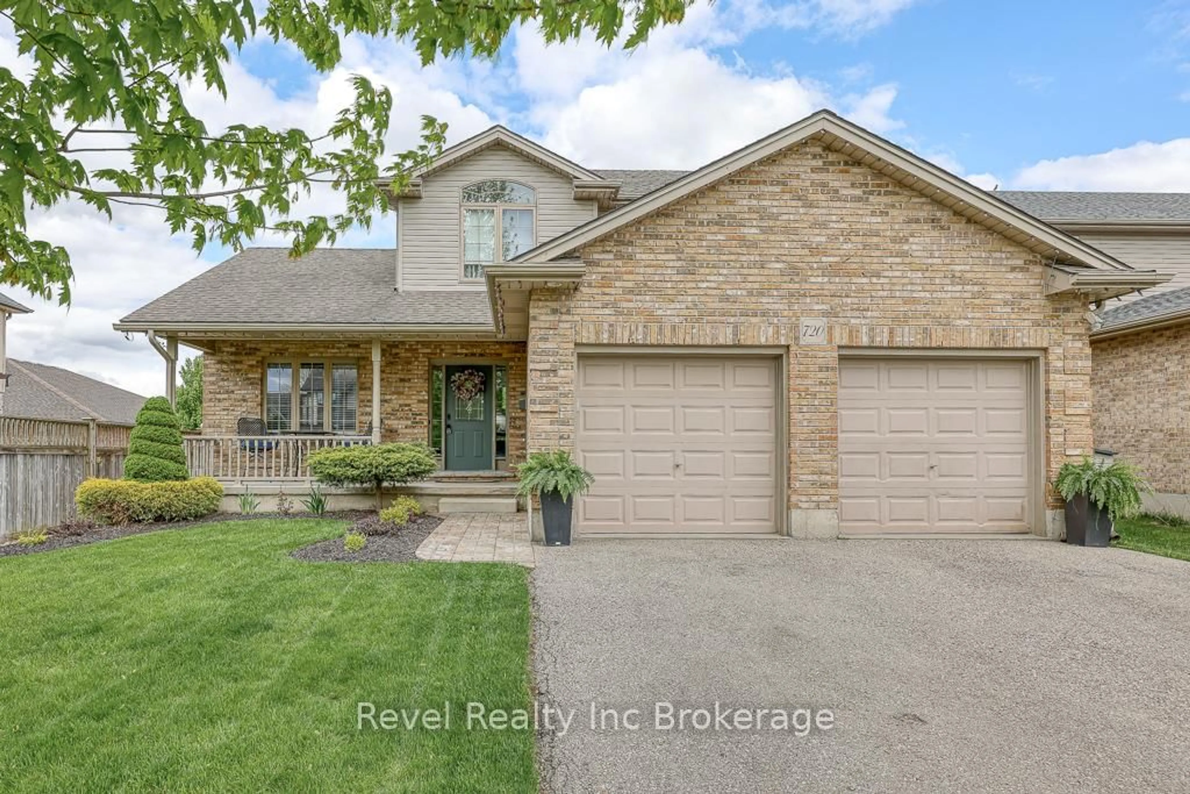 Home with brick exterior material, street for 720 Anzio Rd, Woodstock Ontario N4T 0B5