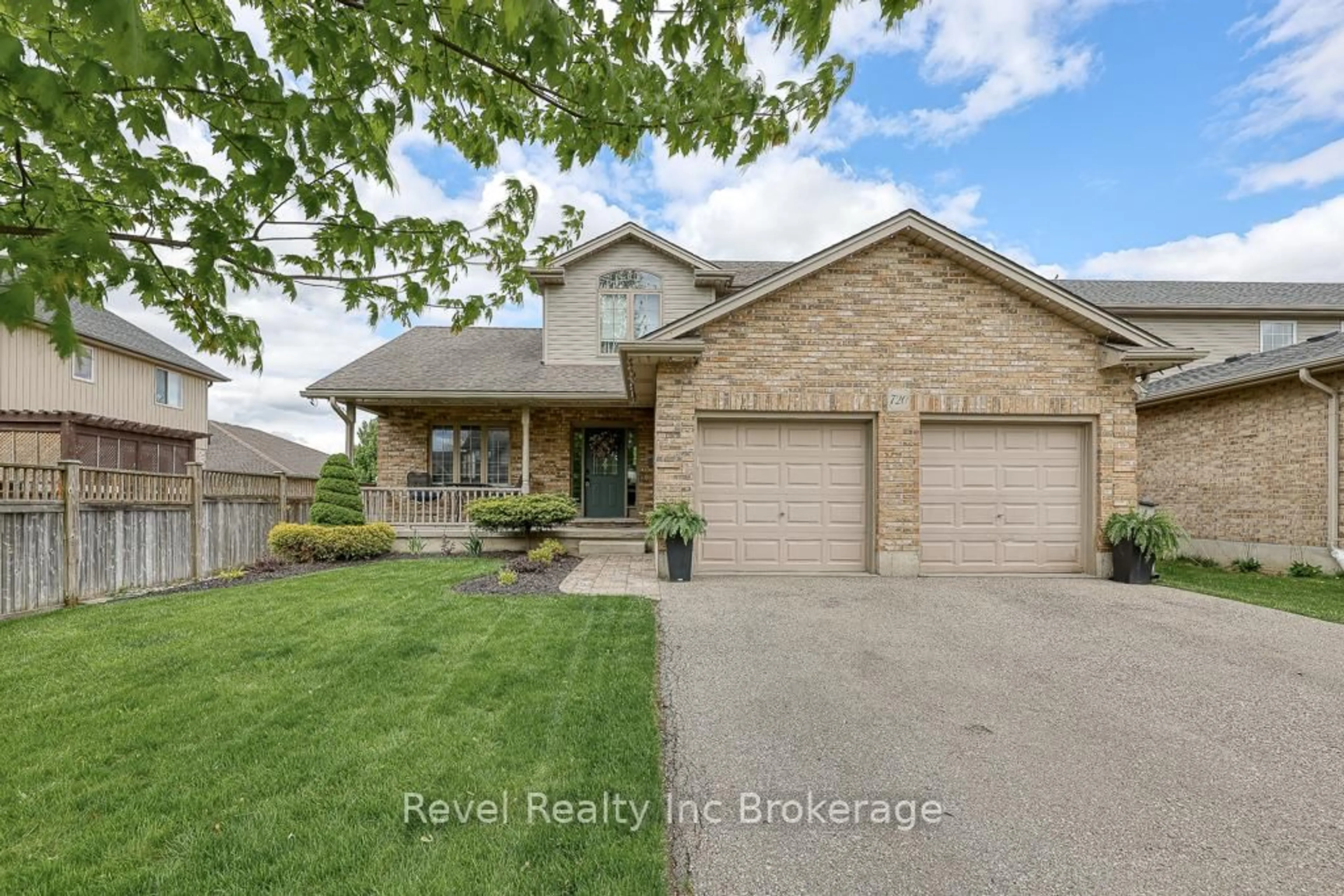 Home with brick exterior material, street for 720 Anzio Rd, Woodstock Ontario N4T 0B5