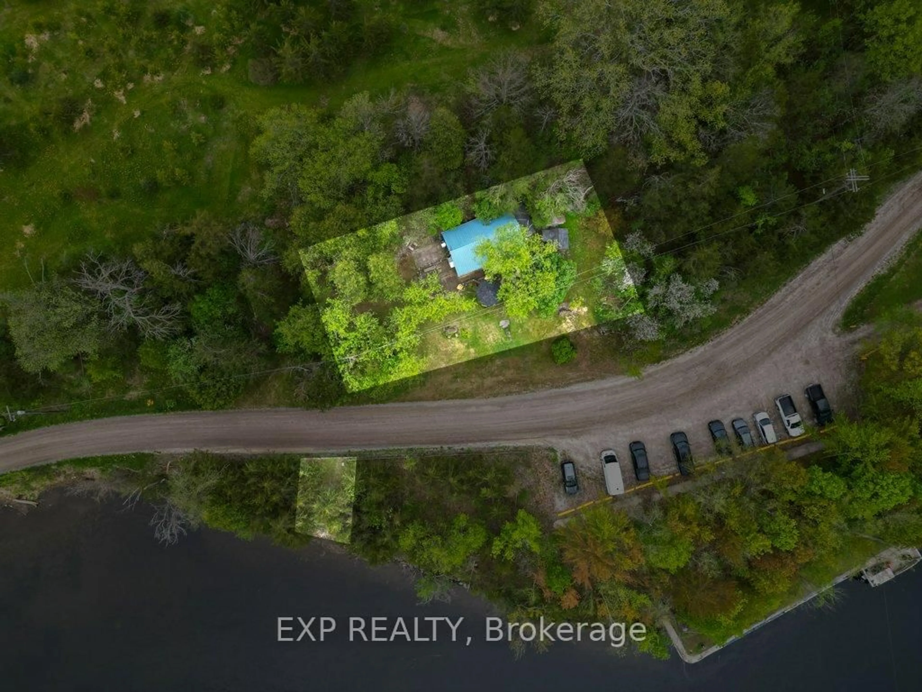 A pic from outside/outdoor area/front of a property/back of a property/a pic from drone, water/lake/river/ocean view for 675 Haigs Reach Rd, Trent Hills Ontario K0L 1L0