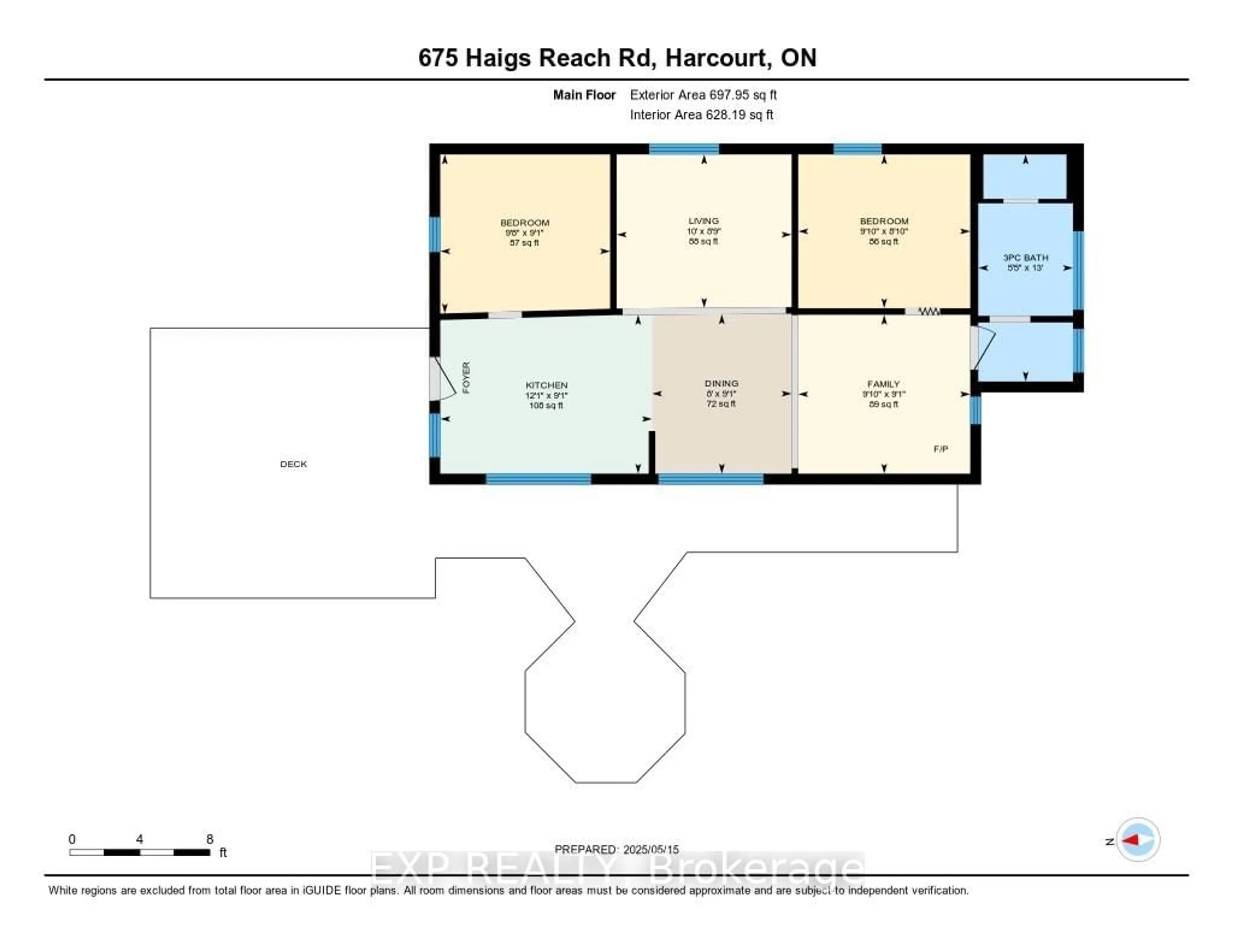Floor plan for 675 Haigs Reach Rd, Trent Hills Ontario K0L 1L0