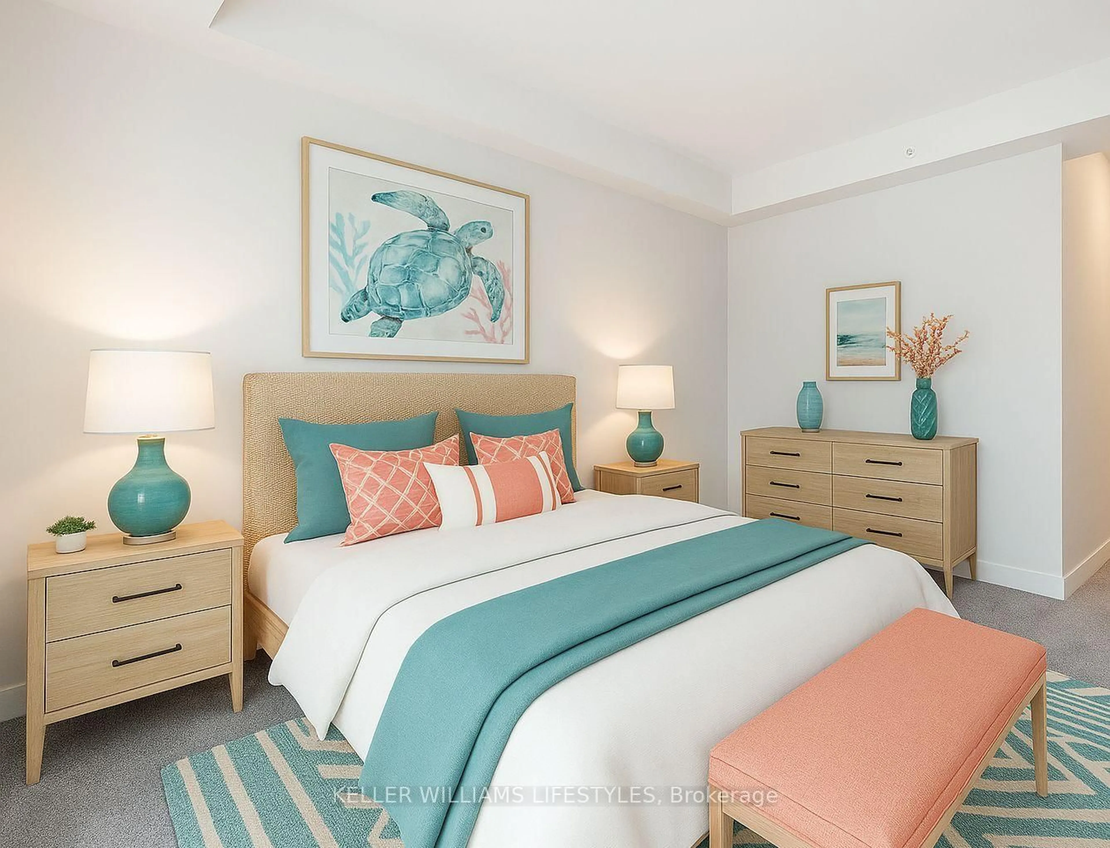 Bedroom with bed, unknown for 100 The Promenade St #210, Central Elgin Ontario N5L 0B7