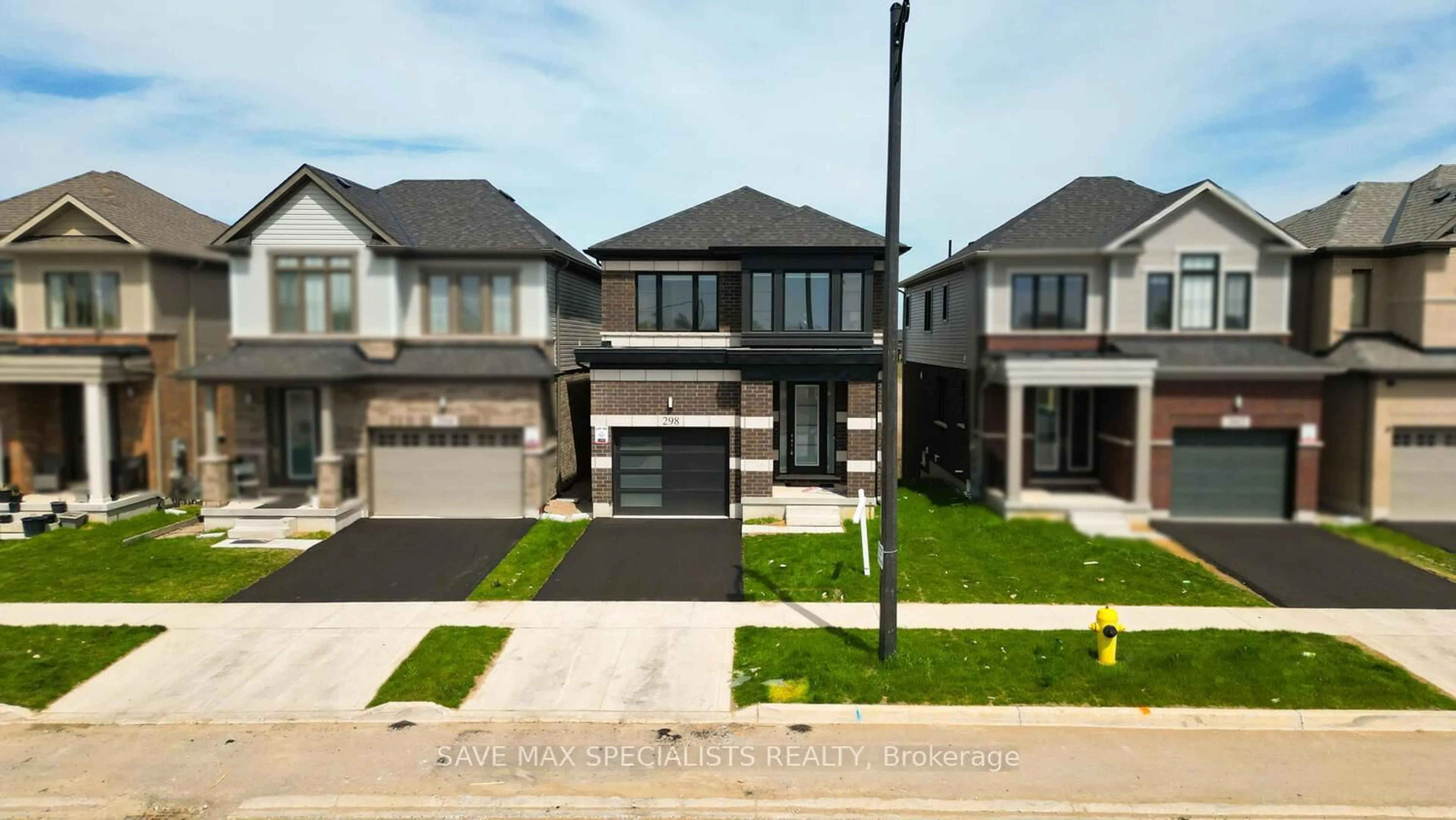 Home with brick exterior material, street for 298 Newman Dr, Cambridge Ontario N1S 0E1