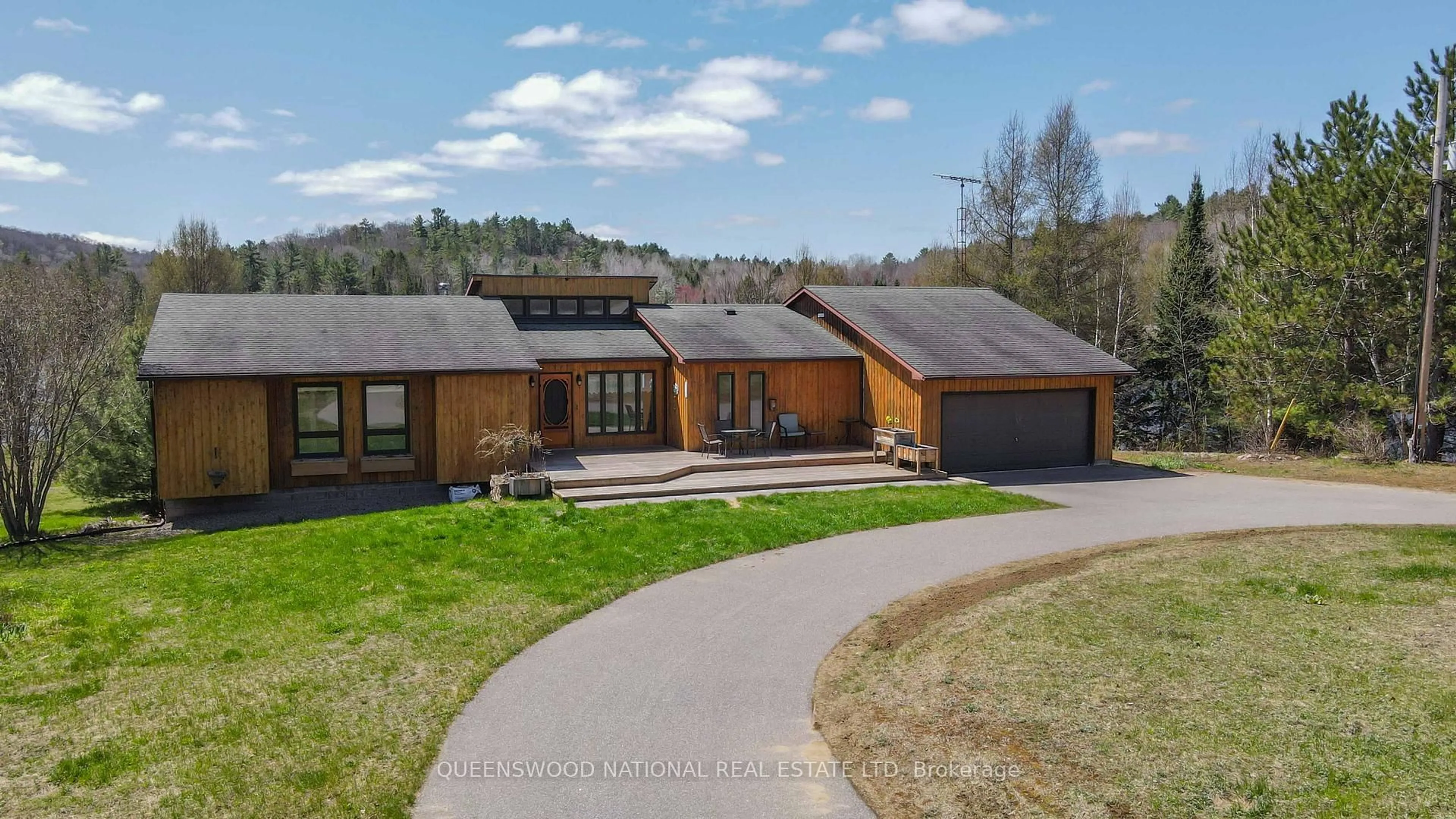 A pic from outside/outdoor area/front of a property/back of a property/a pic from drone, unknown for 3387 Old Barry's Bay Rd, Barry's Bay Ontario K0J 1B0