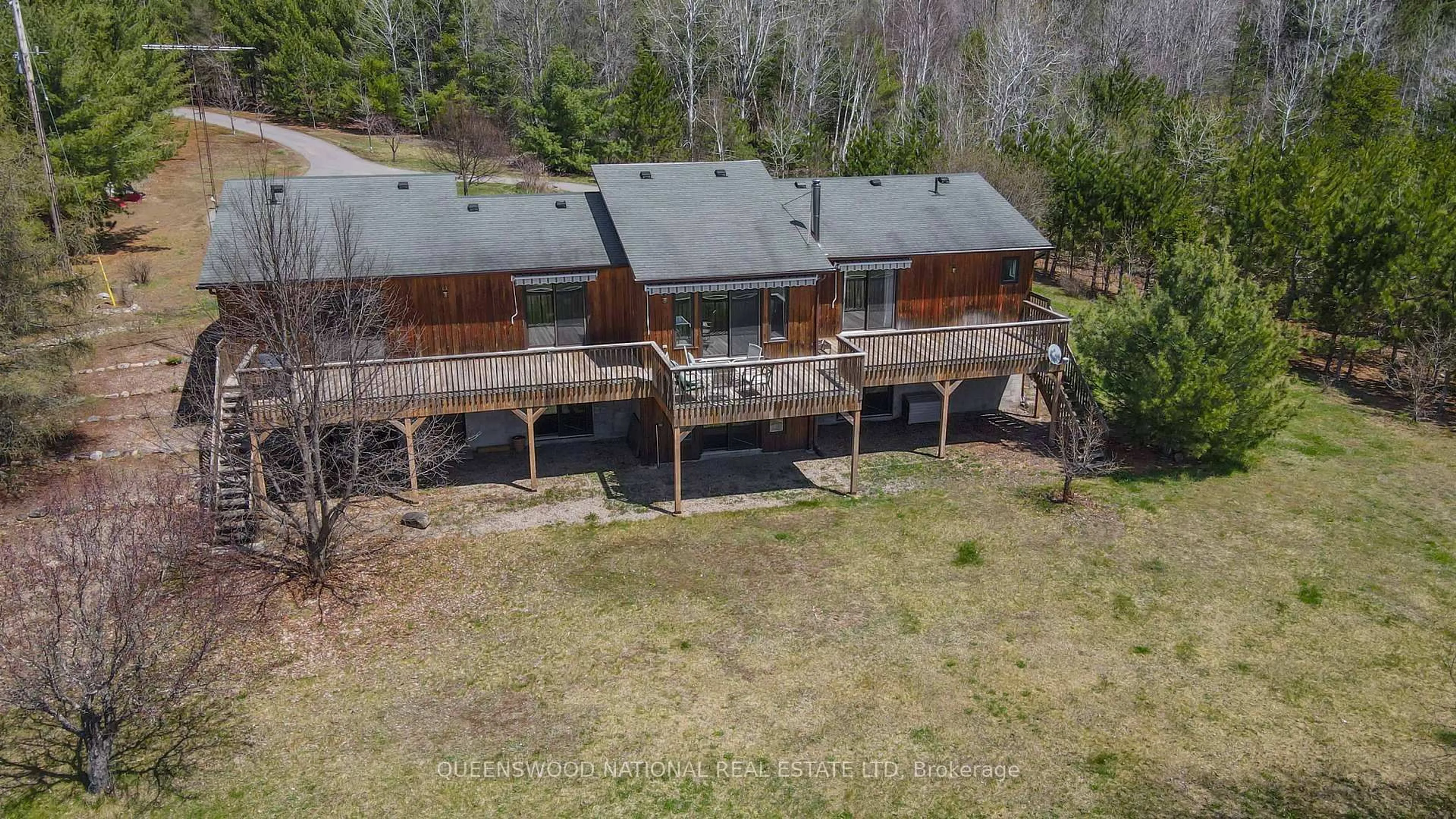A pic from outside/outdoor area/front of a property/back of a property/a pic from drone, unknown for 3387 Old Barry's Bay Rd, Barry's Bay Ontario K0J 1B0