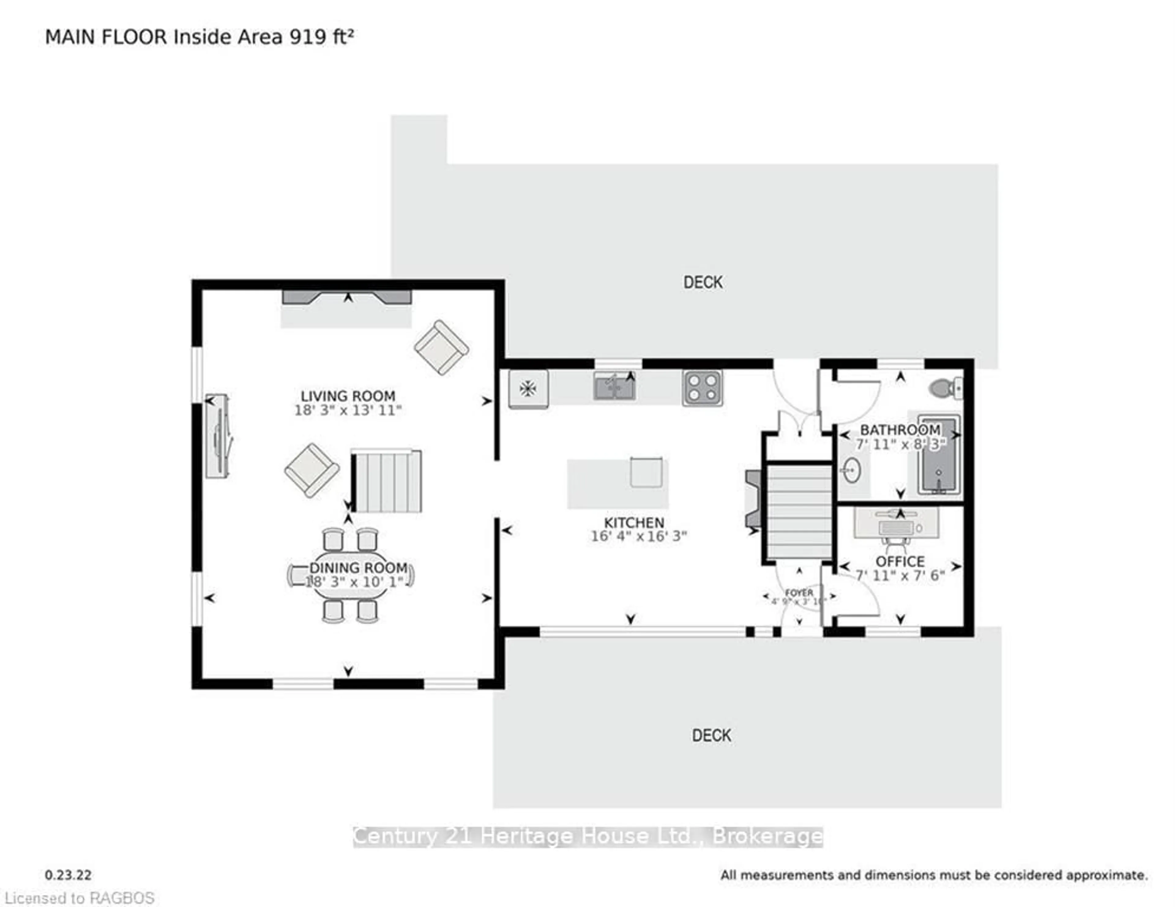 Floor plan for 403288 Grey Road 4 Highway, West Grey Ontario N0G 1R0