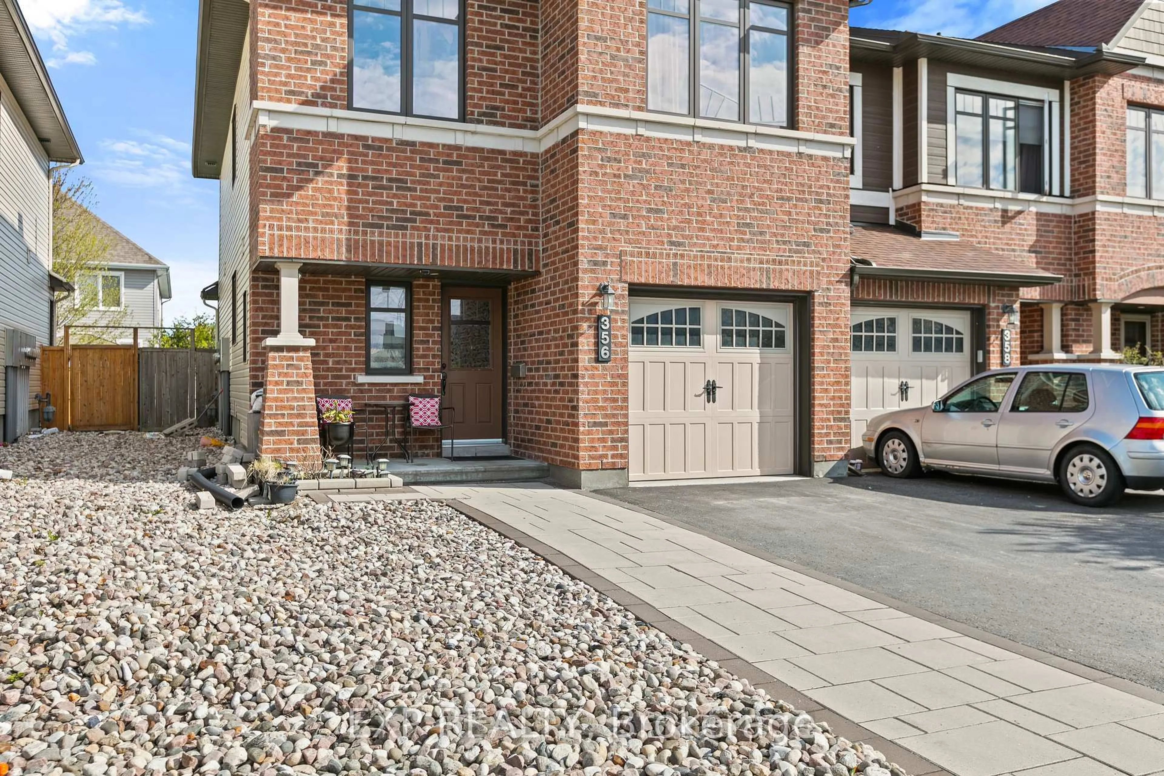 Home with brick exterior material, street for 356 Gerry Lalonde Dr, Ottawa Ontario K4A 0Y3