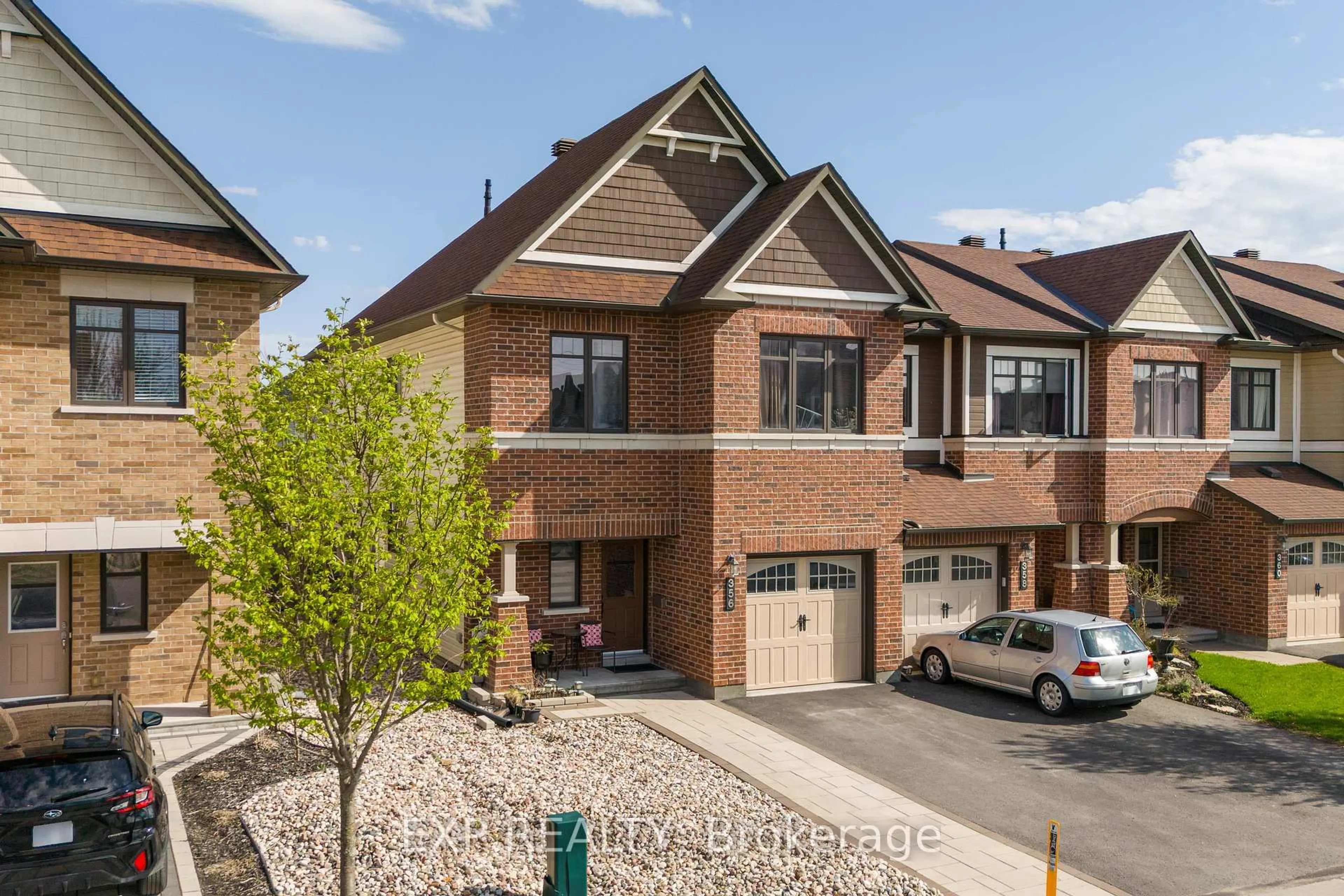 Home with brick exterior material, street for 356 Gerry Lalonde Dr, Ottawa Ontario K4A 0Y3