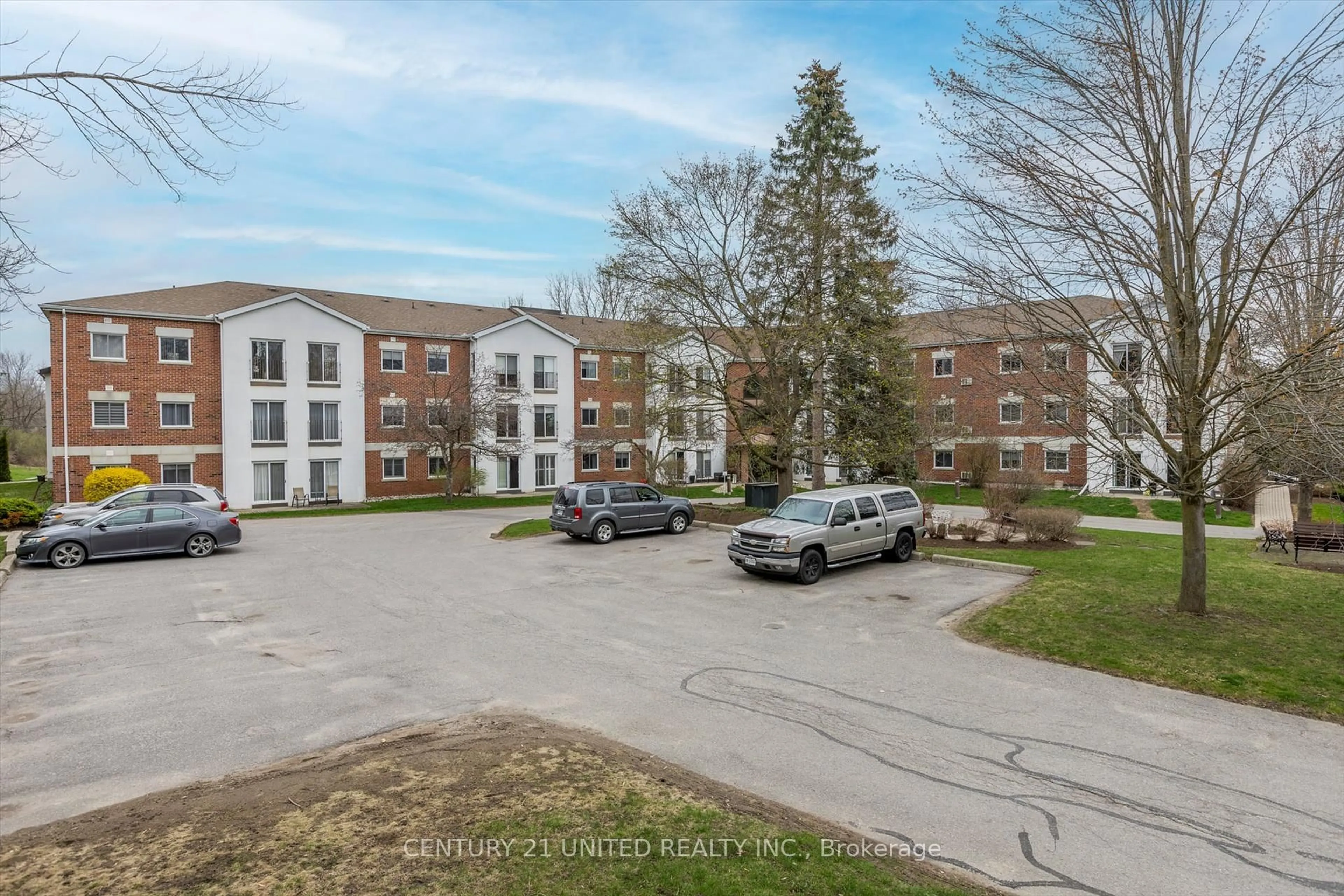 A pic from outside/outdoor area/front of a property/back of a property/a pic from drone, street for 1111 Water St #204, Peterborough North Ontario K9H 3P7