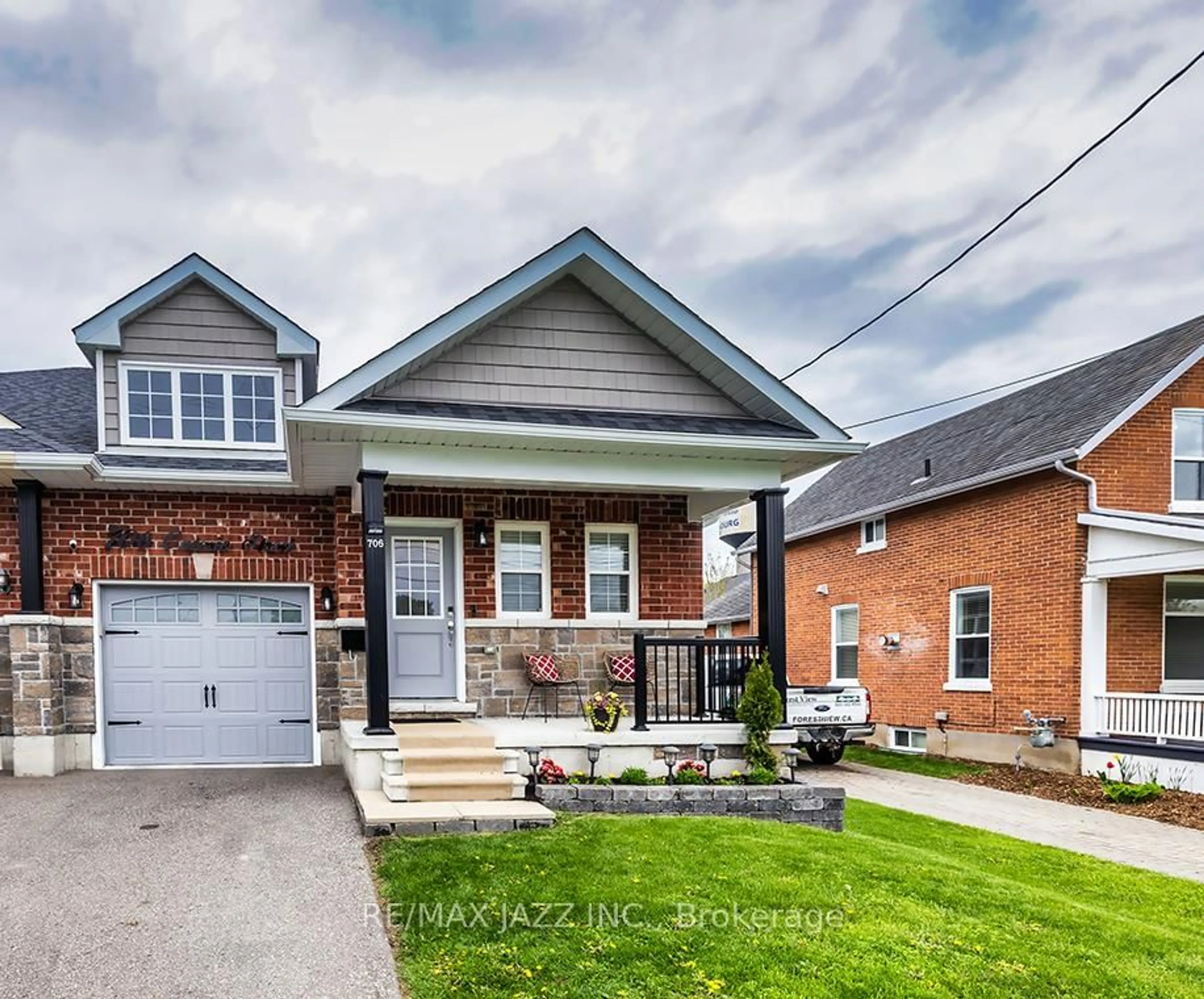 Home with brick exterior material, street for 706 Ontario St, Cobourg Ontario K9A 3C5