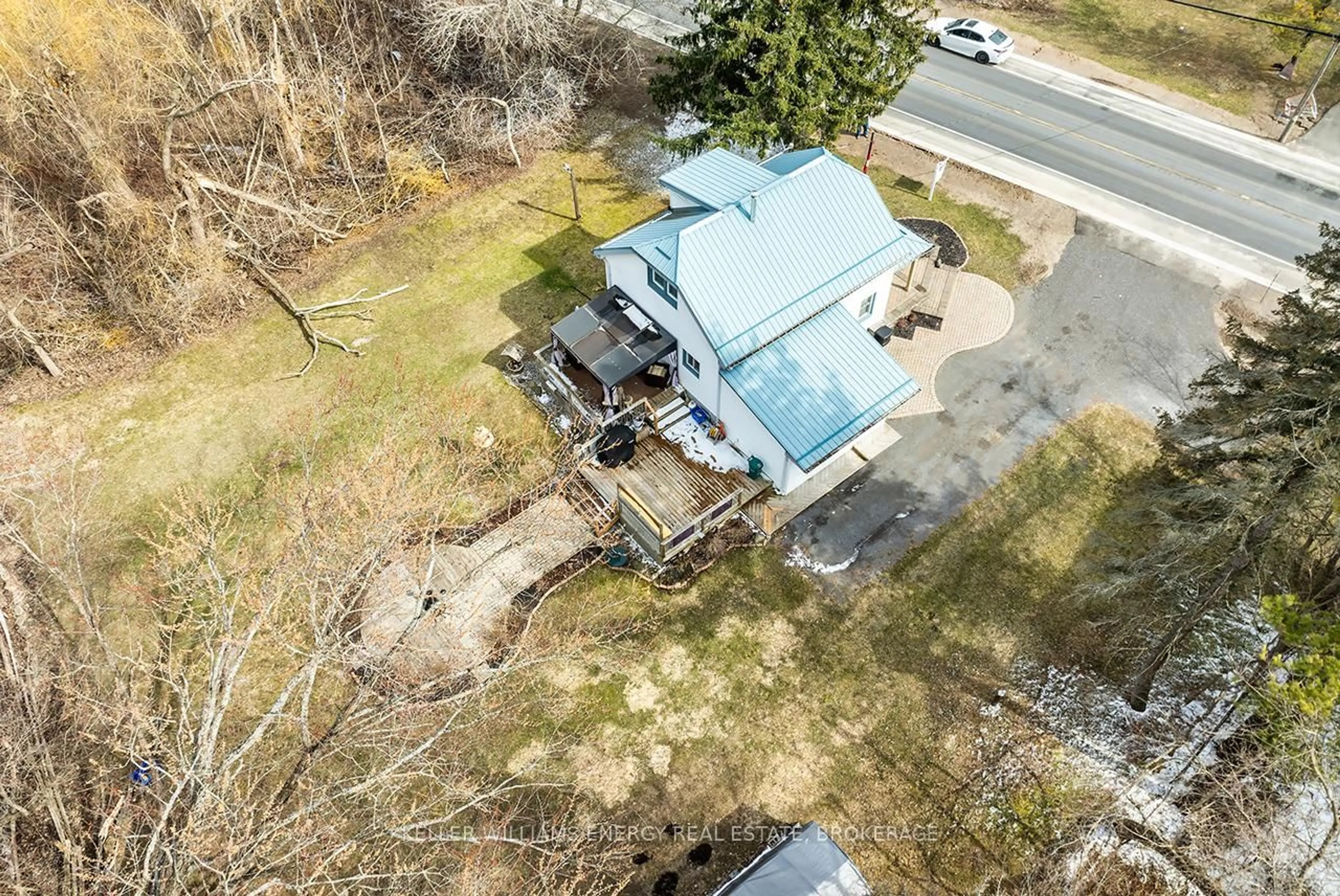 A pic from outside/outdoor area/front of a property/back of a property/a pic from drone, unknown for 68 County 5 Rd, Quinte West Ontario K0K 3M0