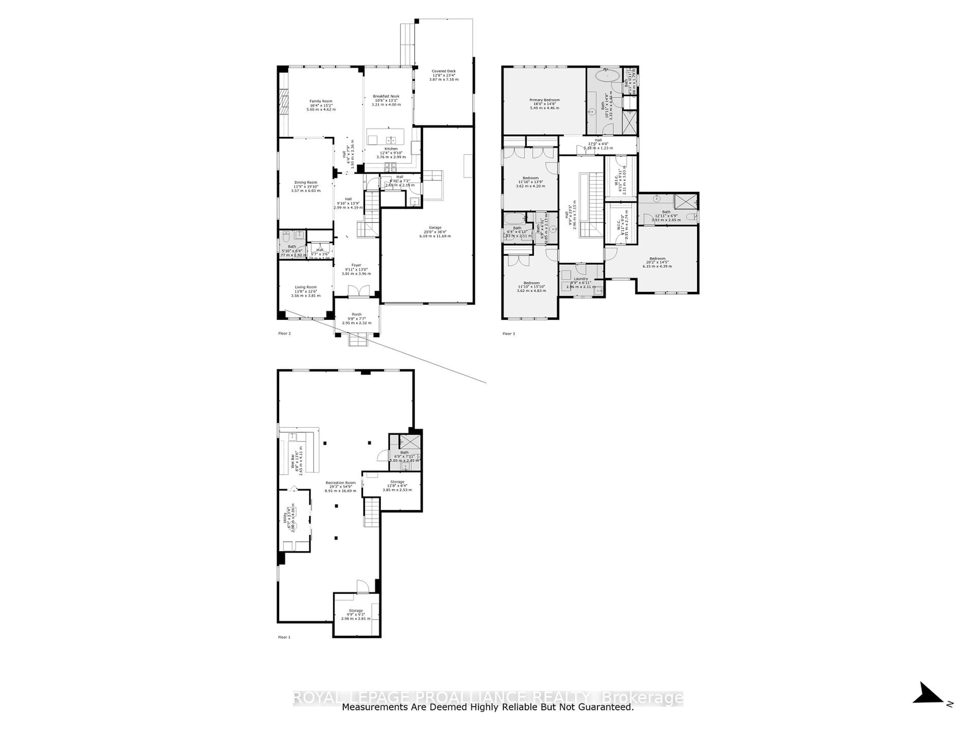 Floor plan for 137 Highlands Blvd, Cavan Monaghan Ontario L0A 1G0