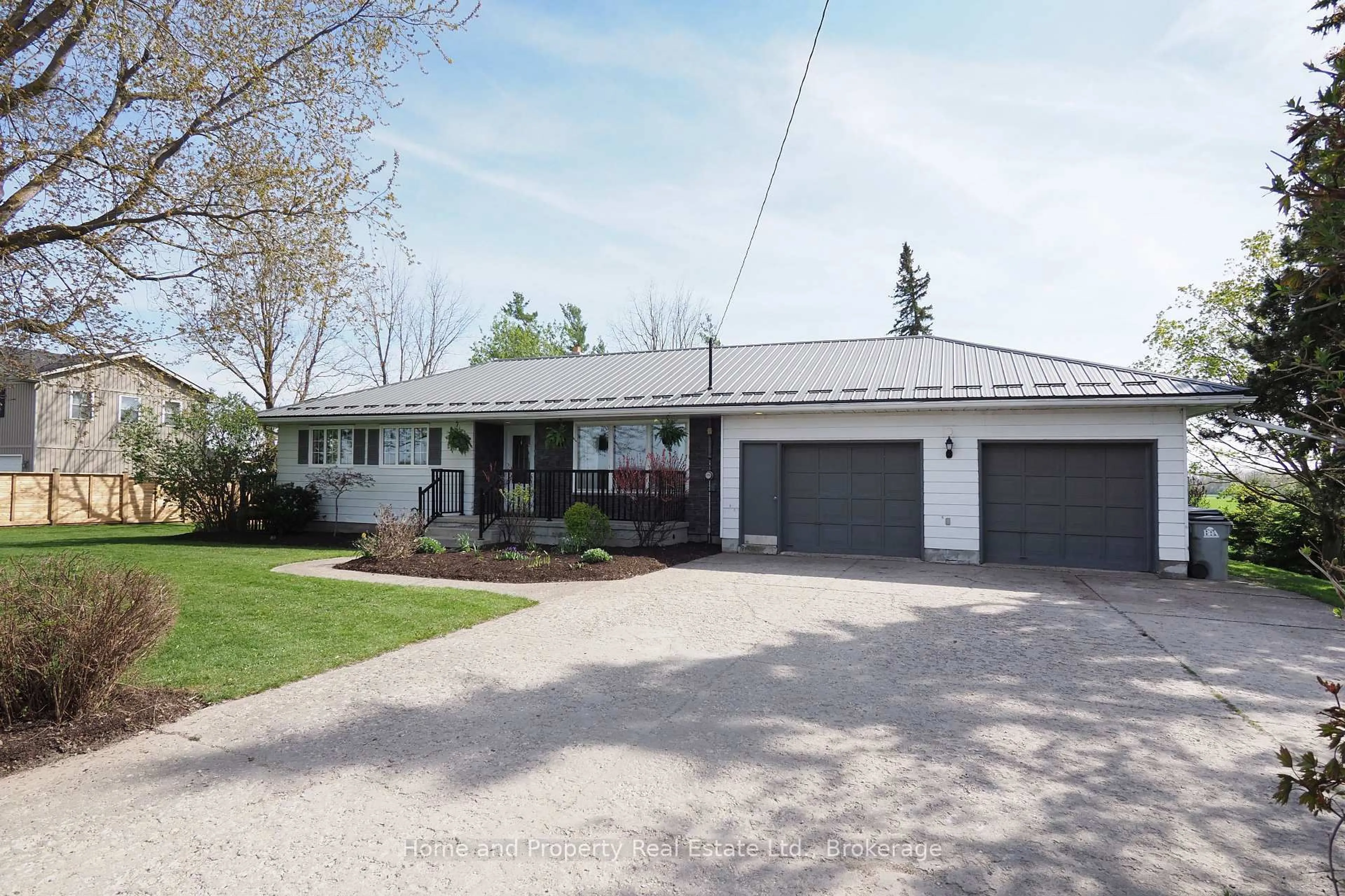 Home with vinyl exterior material, street for 8678 Line 86 N/A, Perth East Ontario N4W 3G8