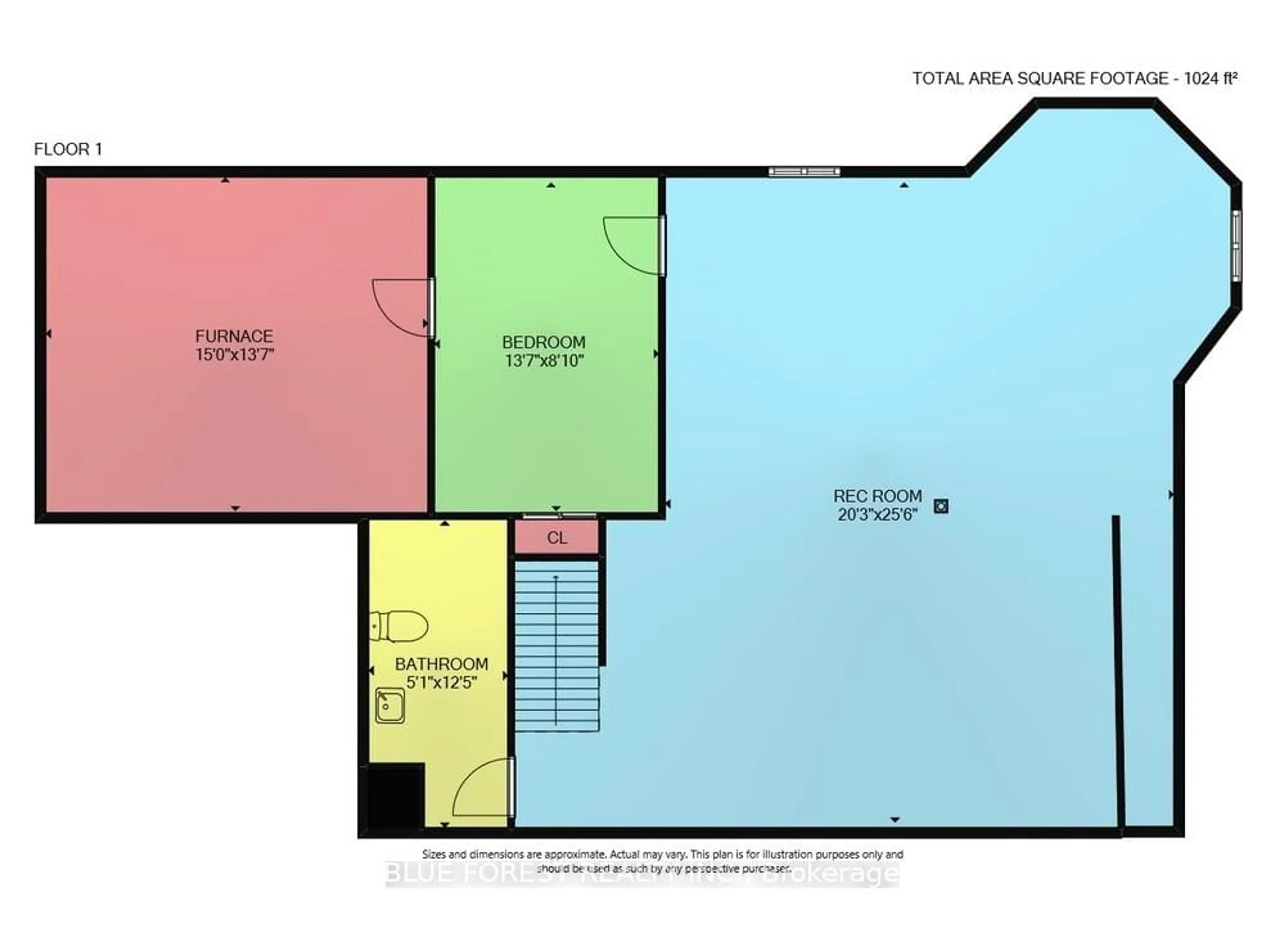 Floor plan for 3 Strathcona St, Dutton/Dunwich Ontario N0L 1J0
