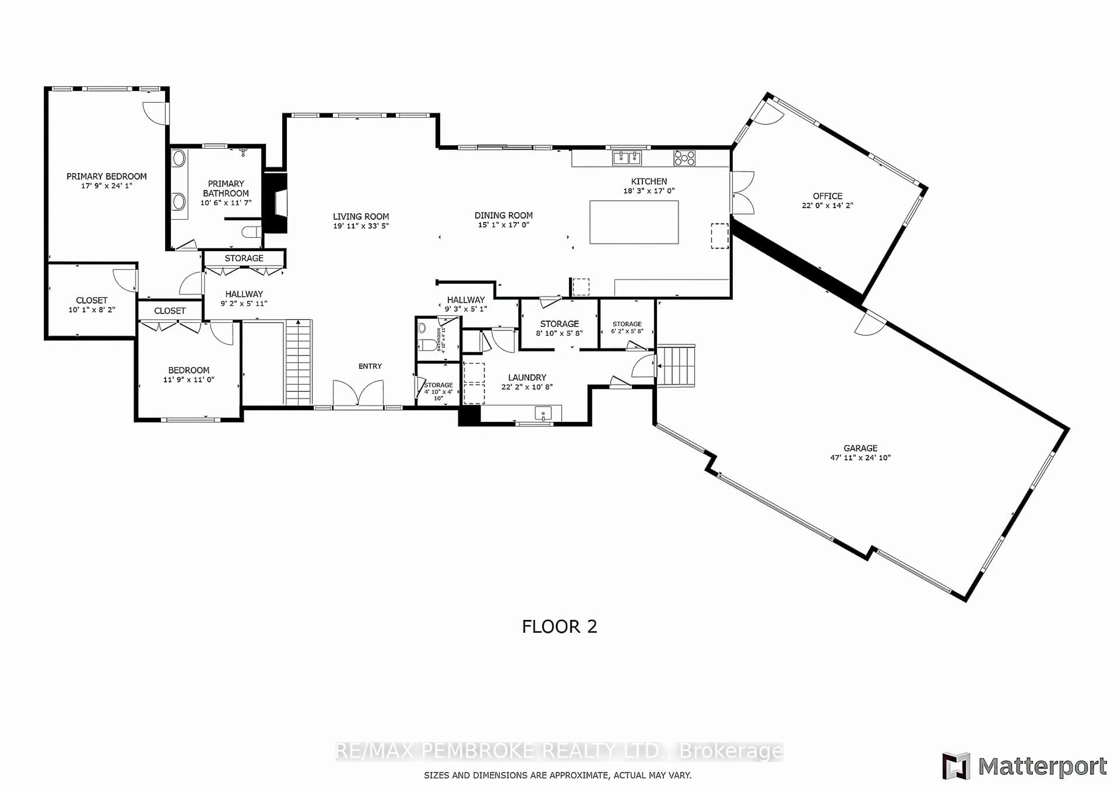 Floor plan for 231 Finnerty Rd, Cobden Ontario K0J 1K0