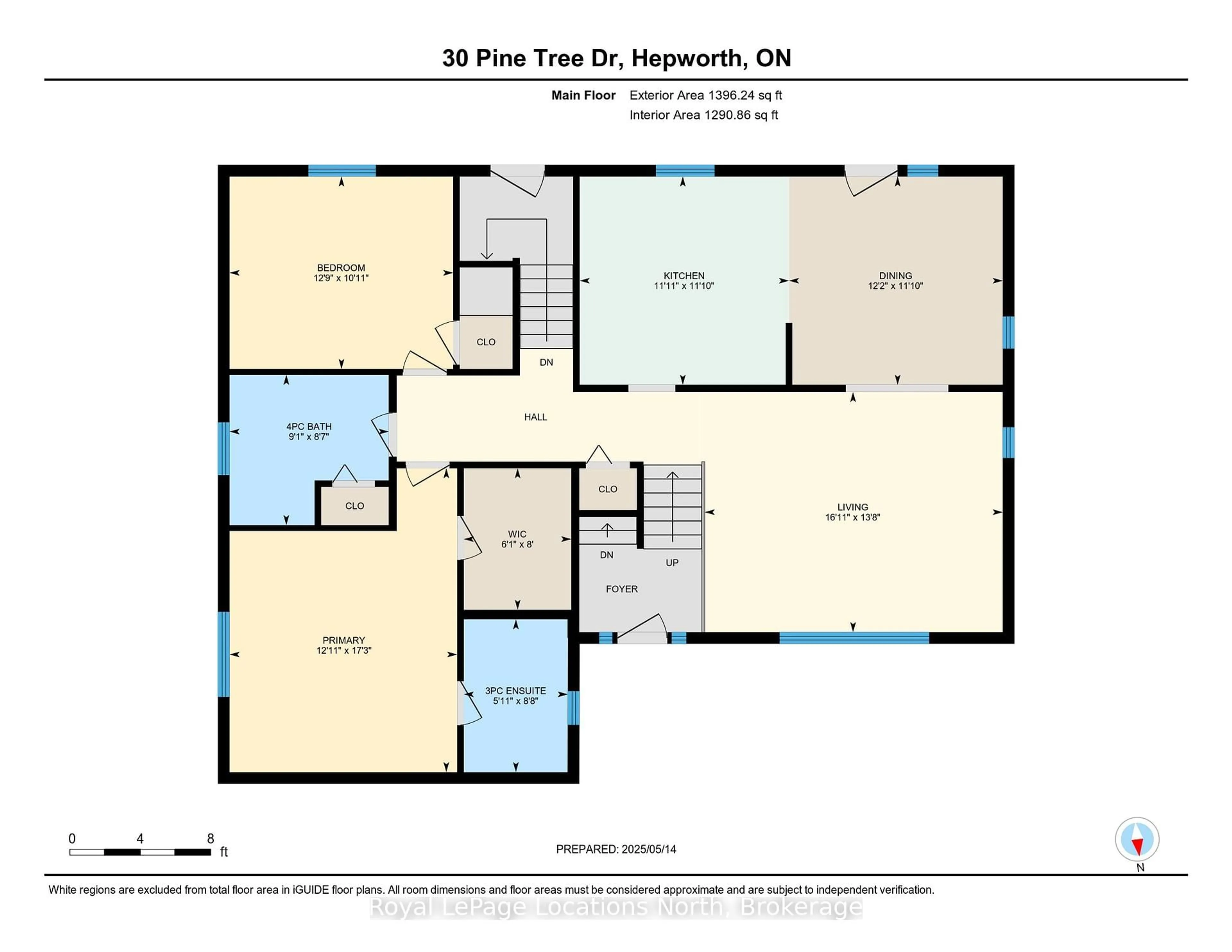 Floor plan for 30 Pine Tree Dr, South Bruce Peninsula Ontario N0H 1P0