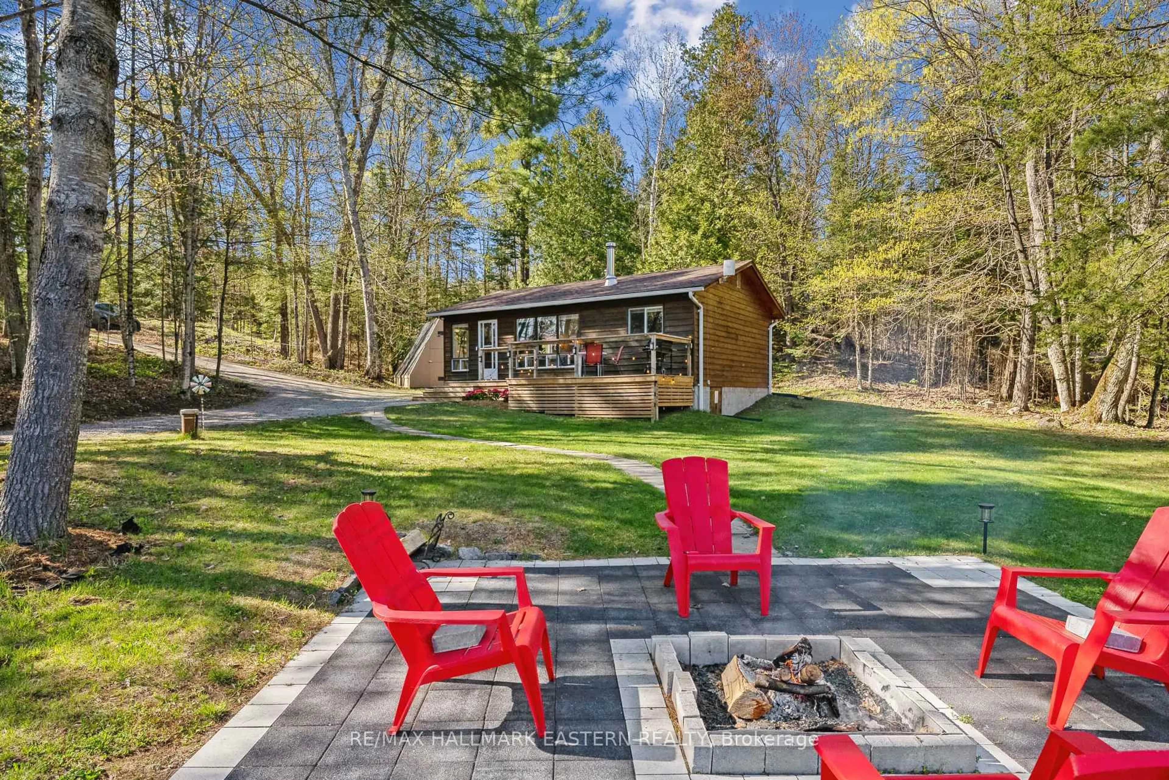 Patio, water/lake/river/ocean view for 1025 Dickies Lane, Highlands East Ontario K0M 1R0