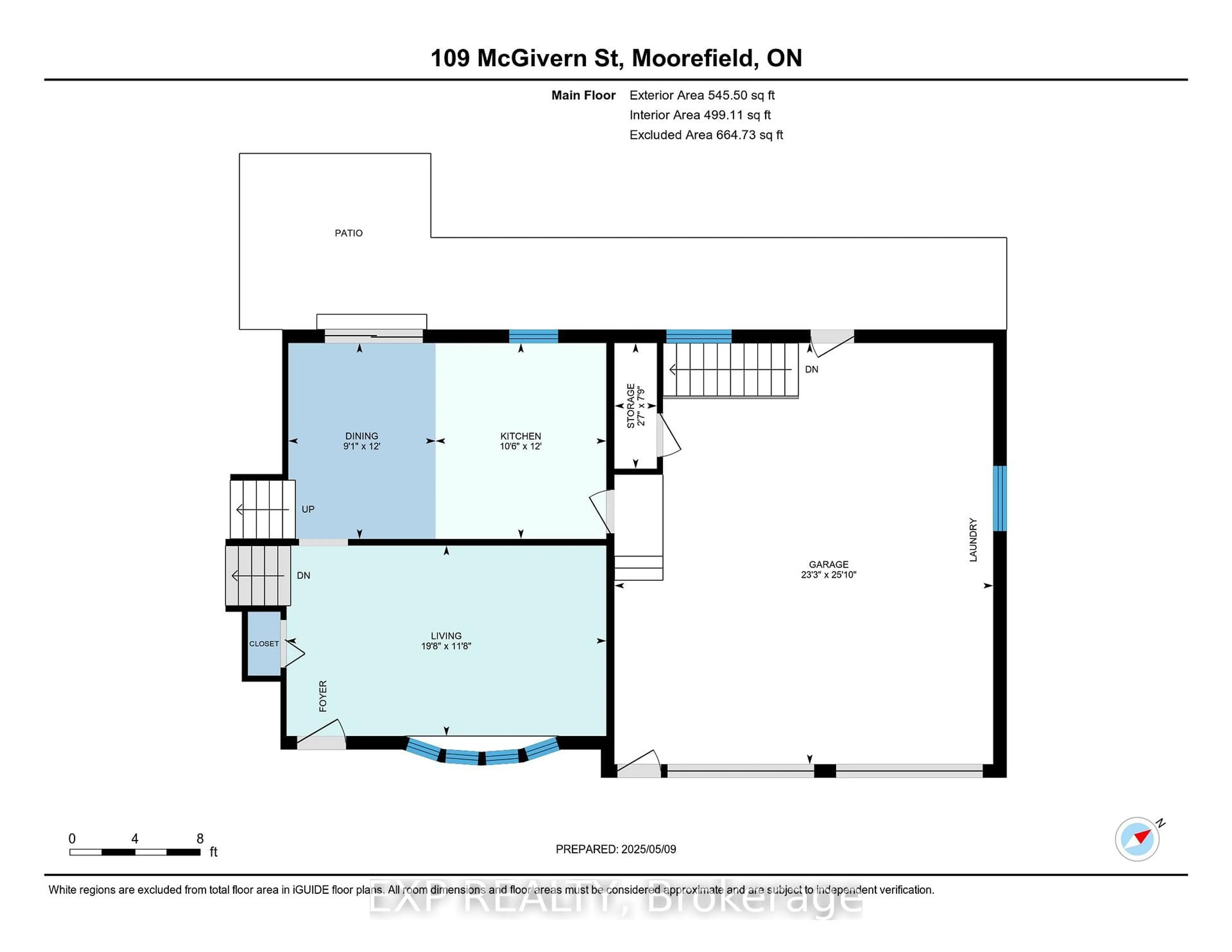 Floor plan for 109 Mcgivern St, Mapleton Ontario N0G 2K0