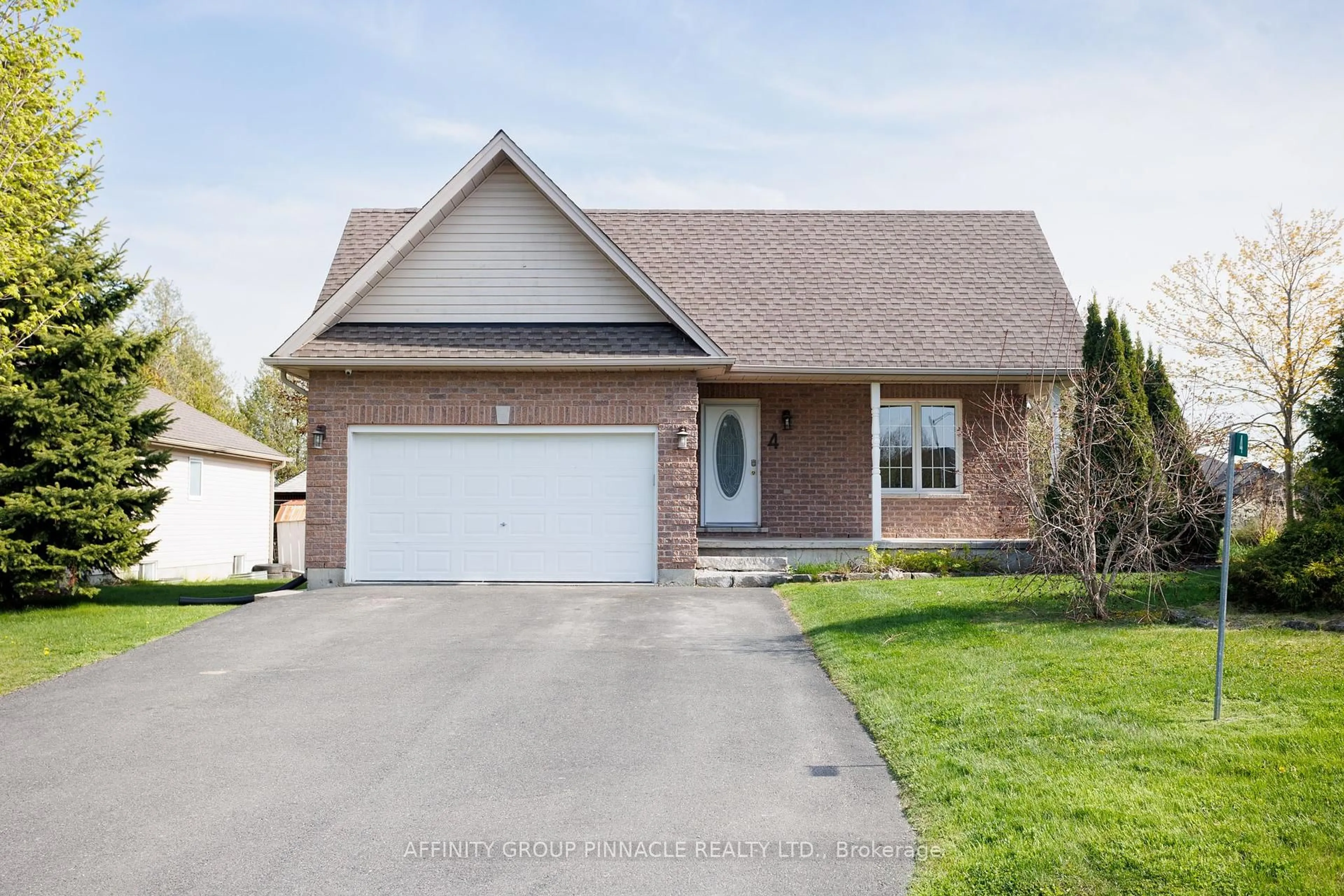 Home with brick exterior material, street for 4 Champlain Blvd, Kawartha Lakes Ontario K9V 0H9