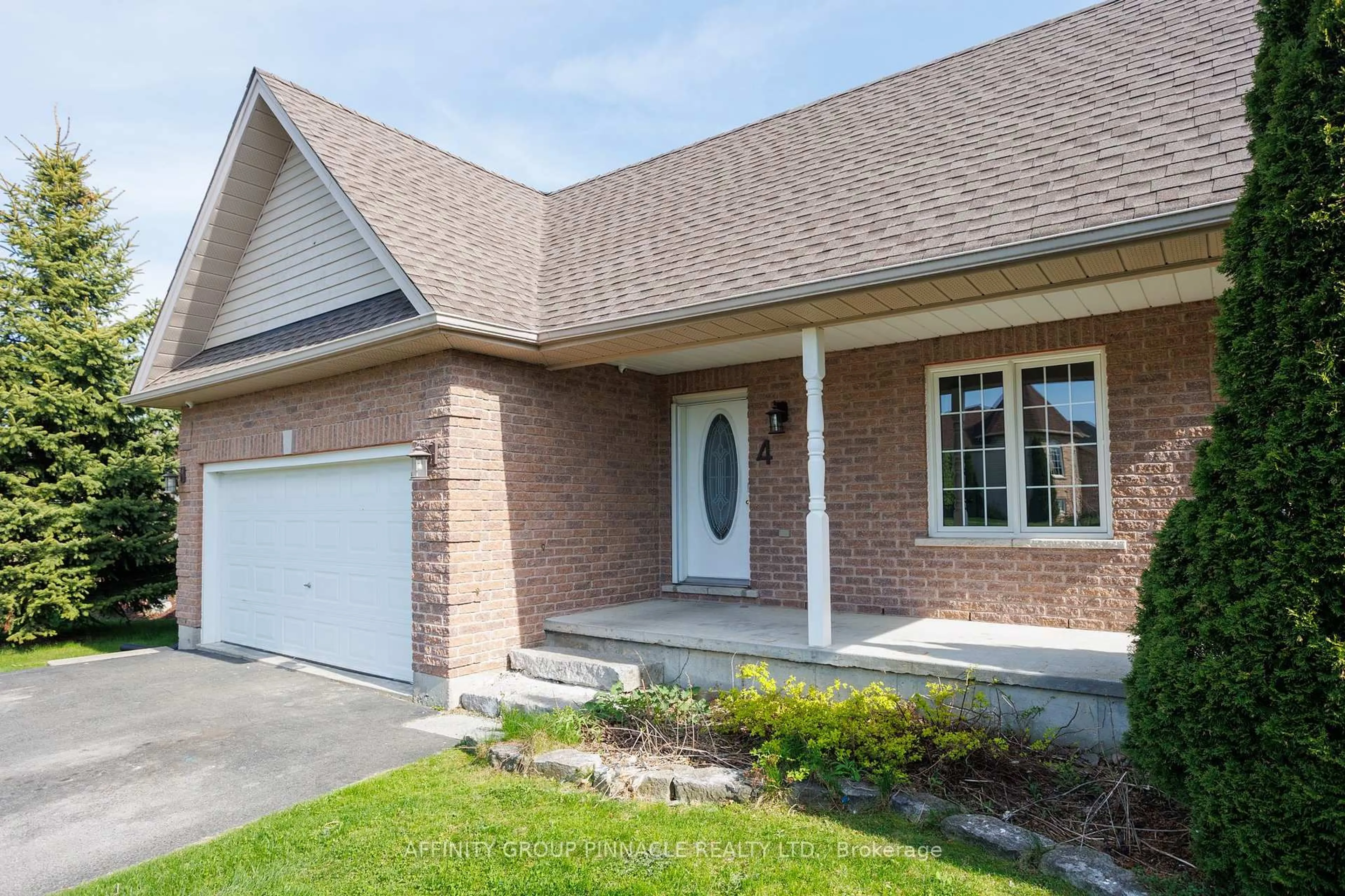 Home with brick exterior material, street for 4 Champlain Blvd, Kawartha Lakes Ontario K9V 0H9