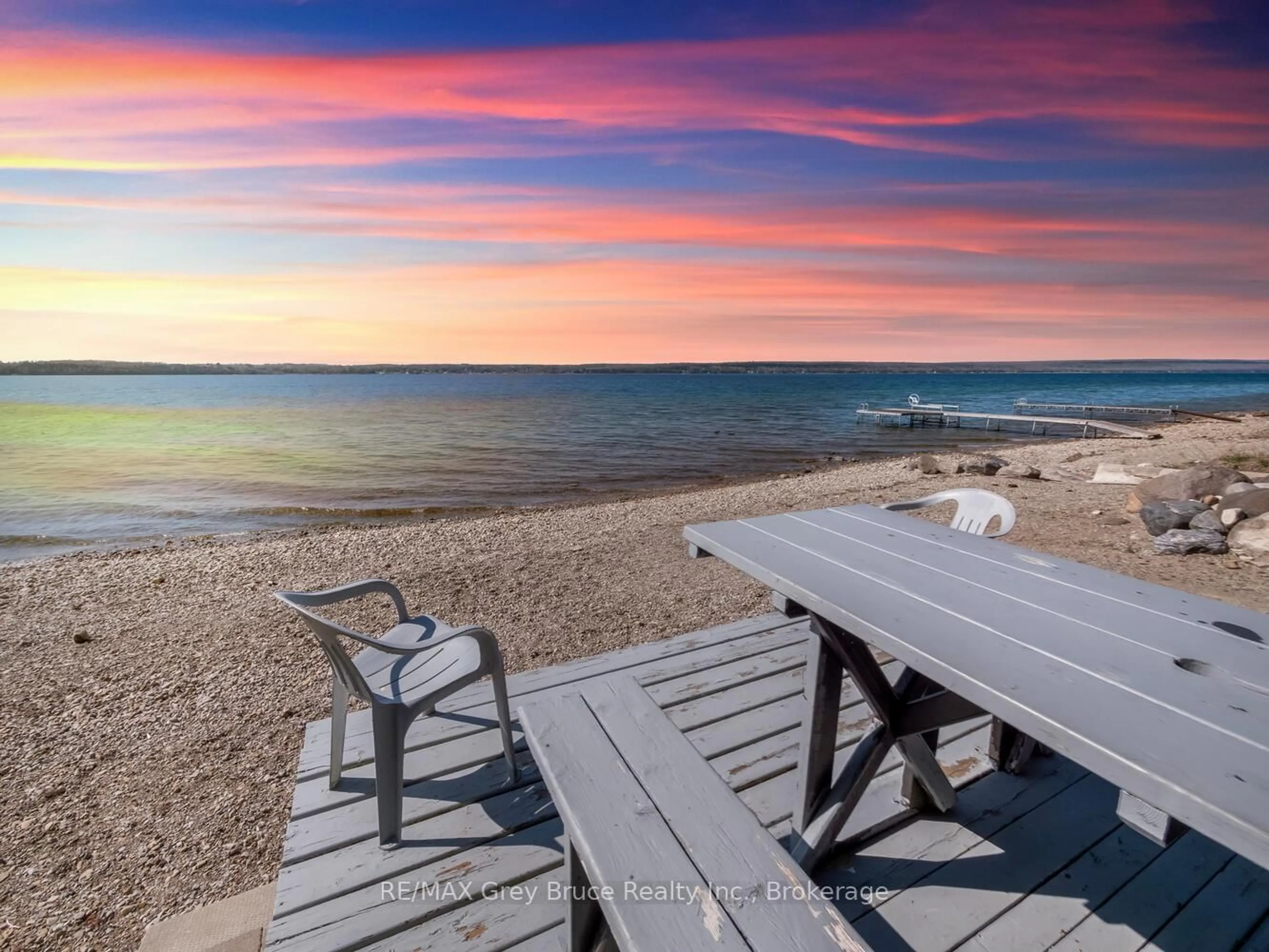 Patio, water/lake/river/ocean view for 151 Grandore St, Georgian Bluffs Ontario N0H 2T0