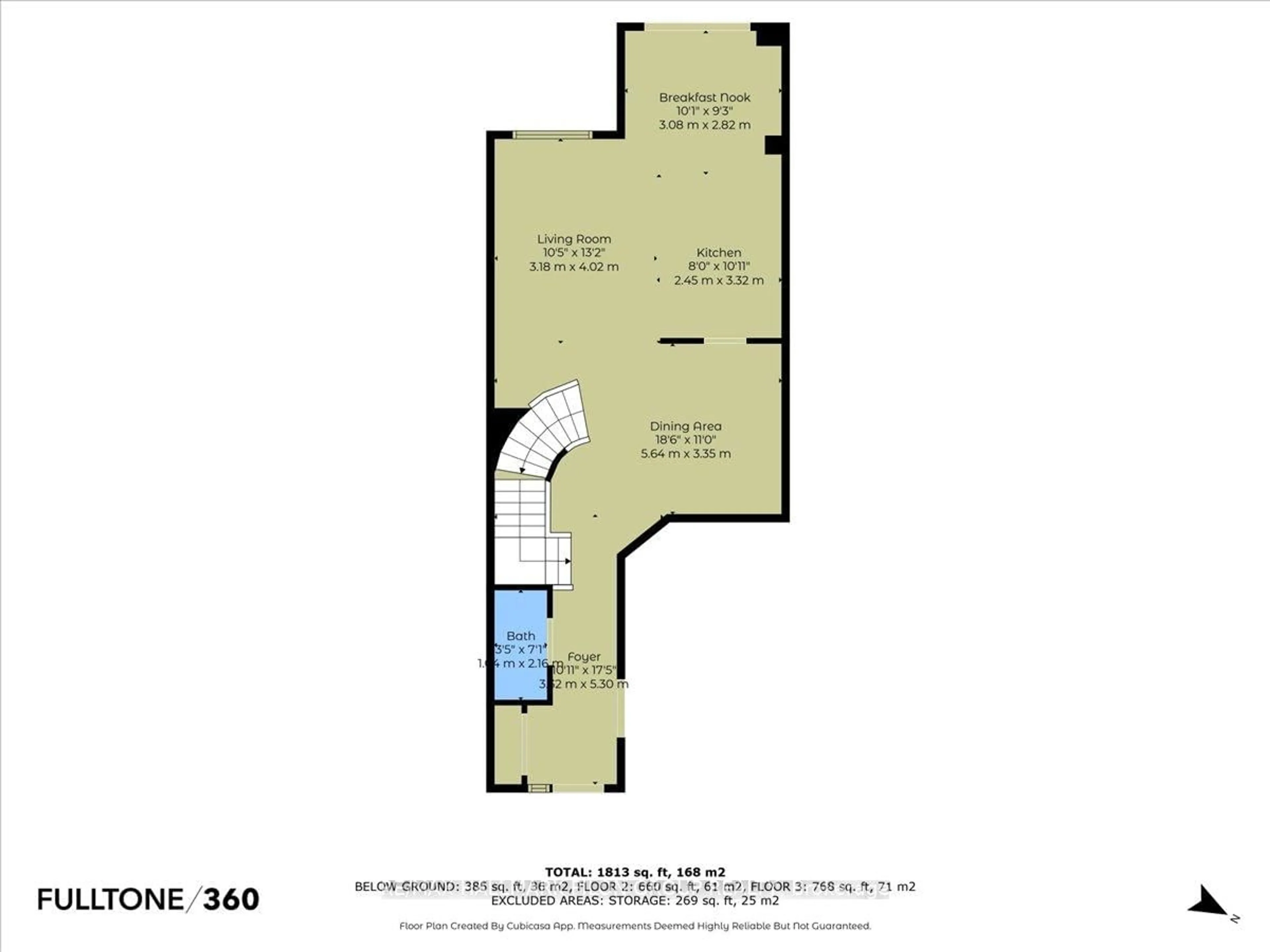 Floor plan for 107 Watchhorn Grve, Ottawa Ontario K1V 2N3