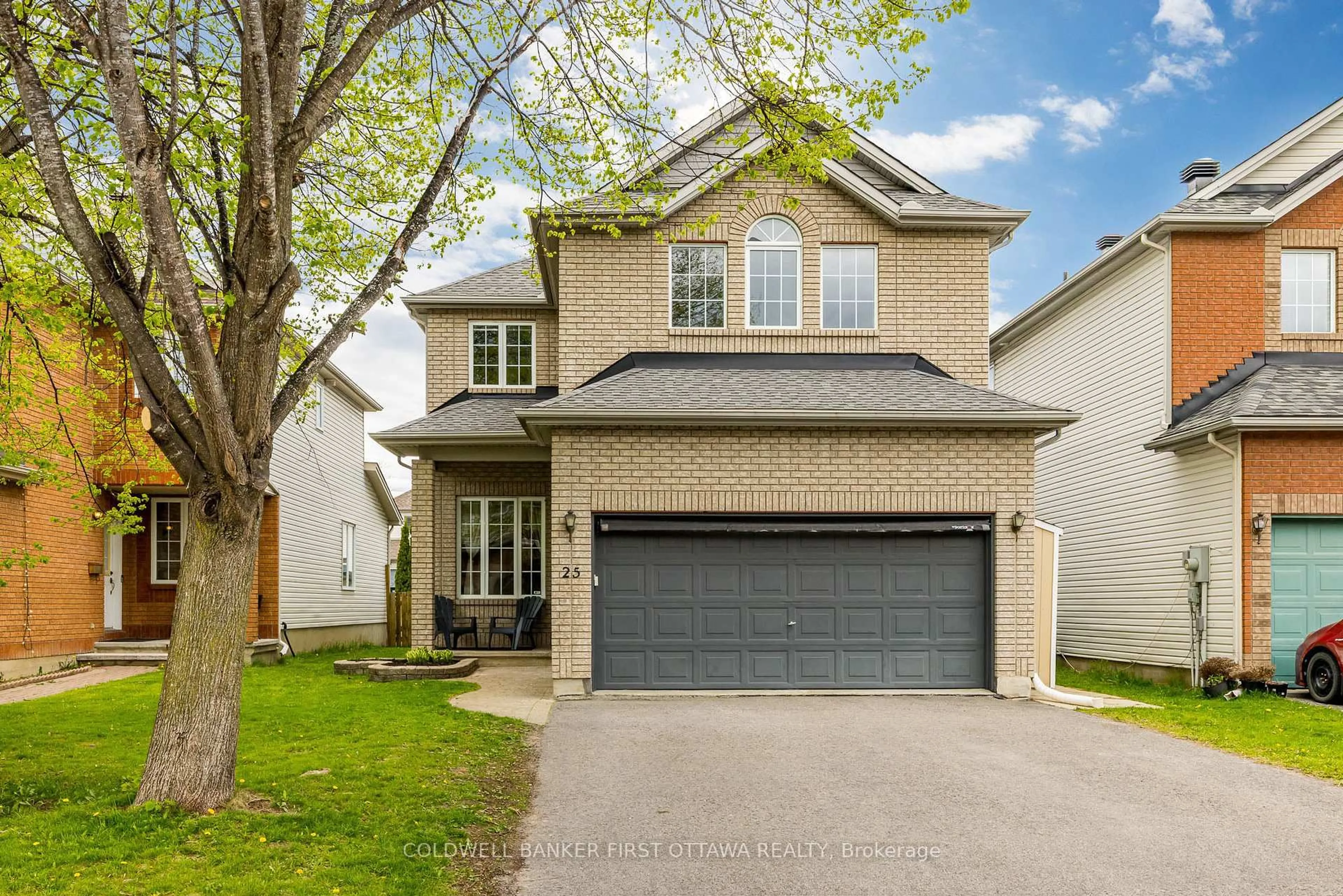 Home with brick exterior material, street for 25 NAIRN St, Kanata Ontario K2V 1B6