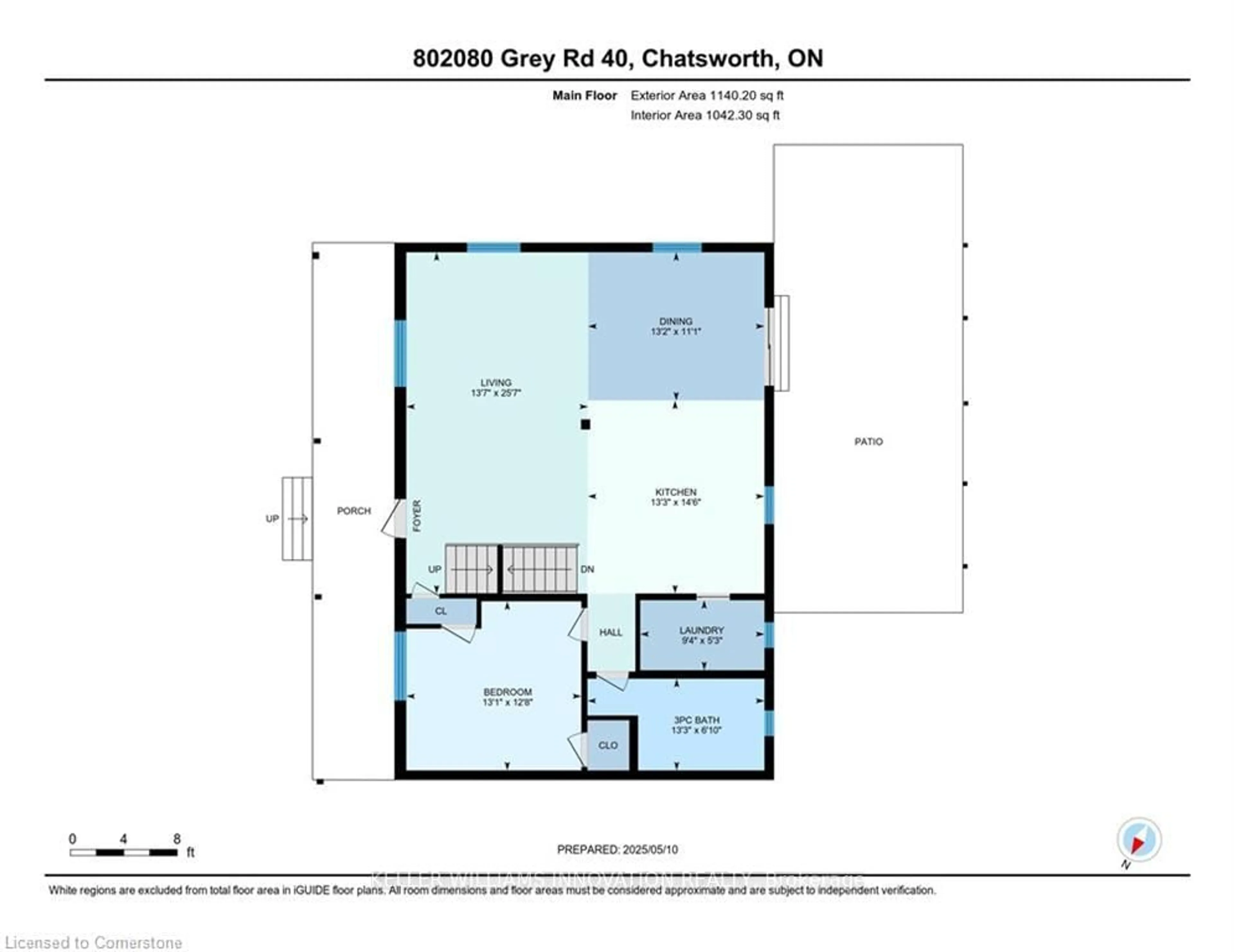 Floor plan for 802080 Grey Road 40 Rd, Chatsworth Ontario N0H 1G0