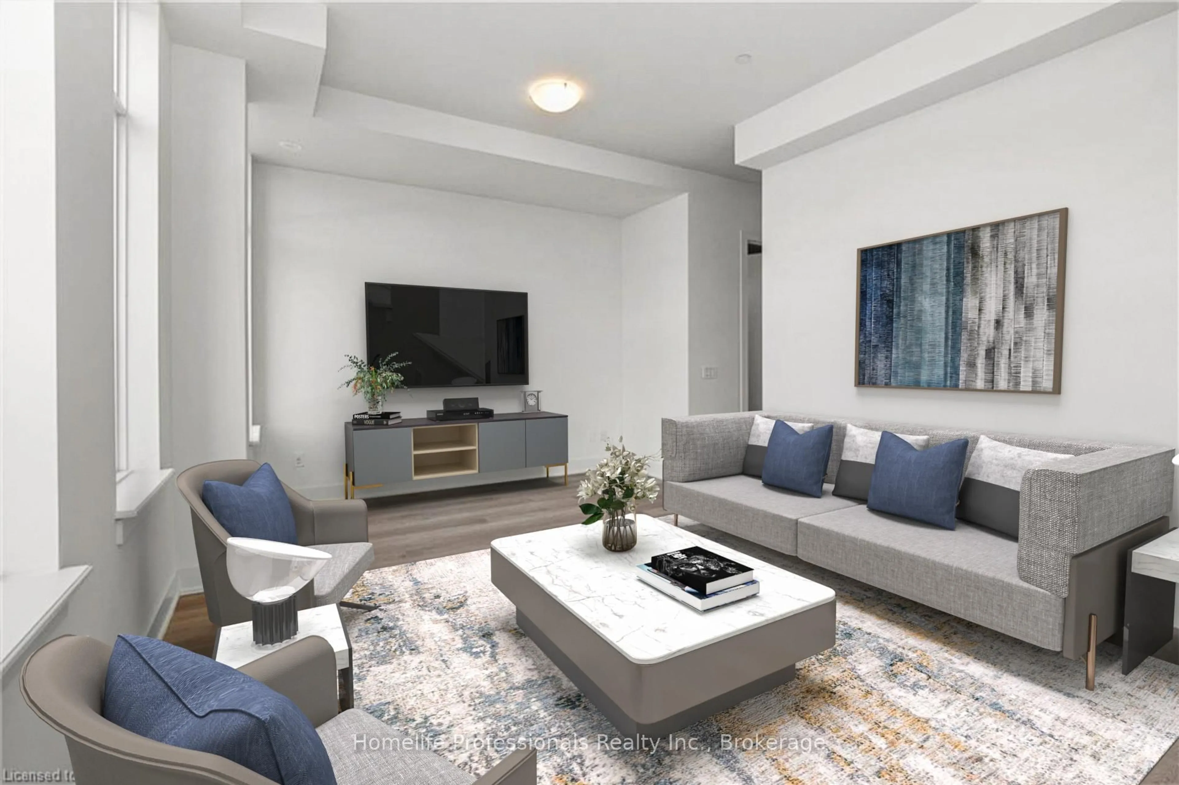Living room with furniture, unknown for 10 Andres Common Dr #22, Grimsby Ontario L3M 0J2