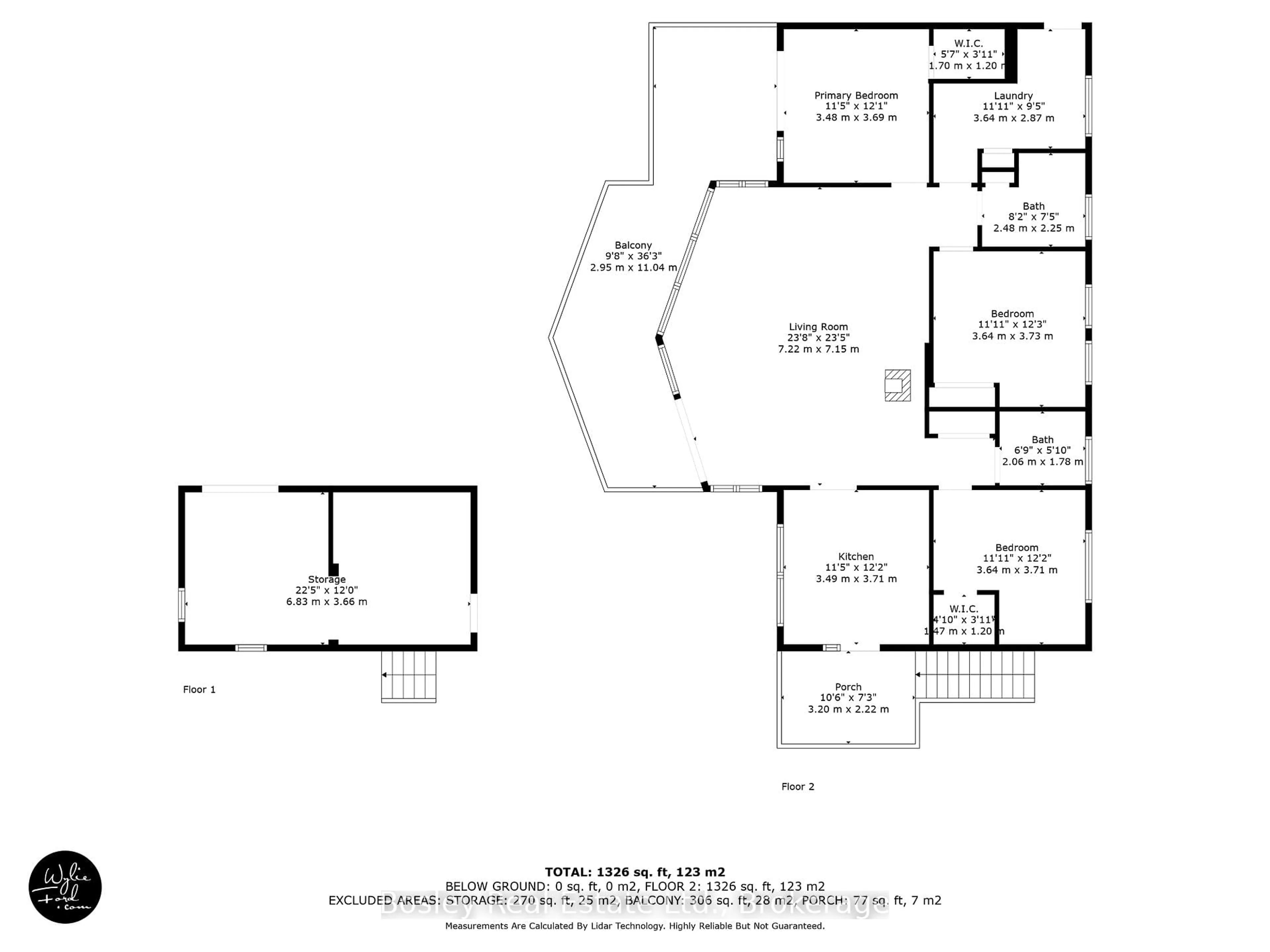 Floor plan for 22 Shebeshekong Estates Rd, Carling Ontario P0G 1G0