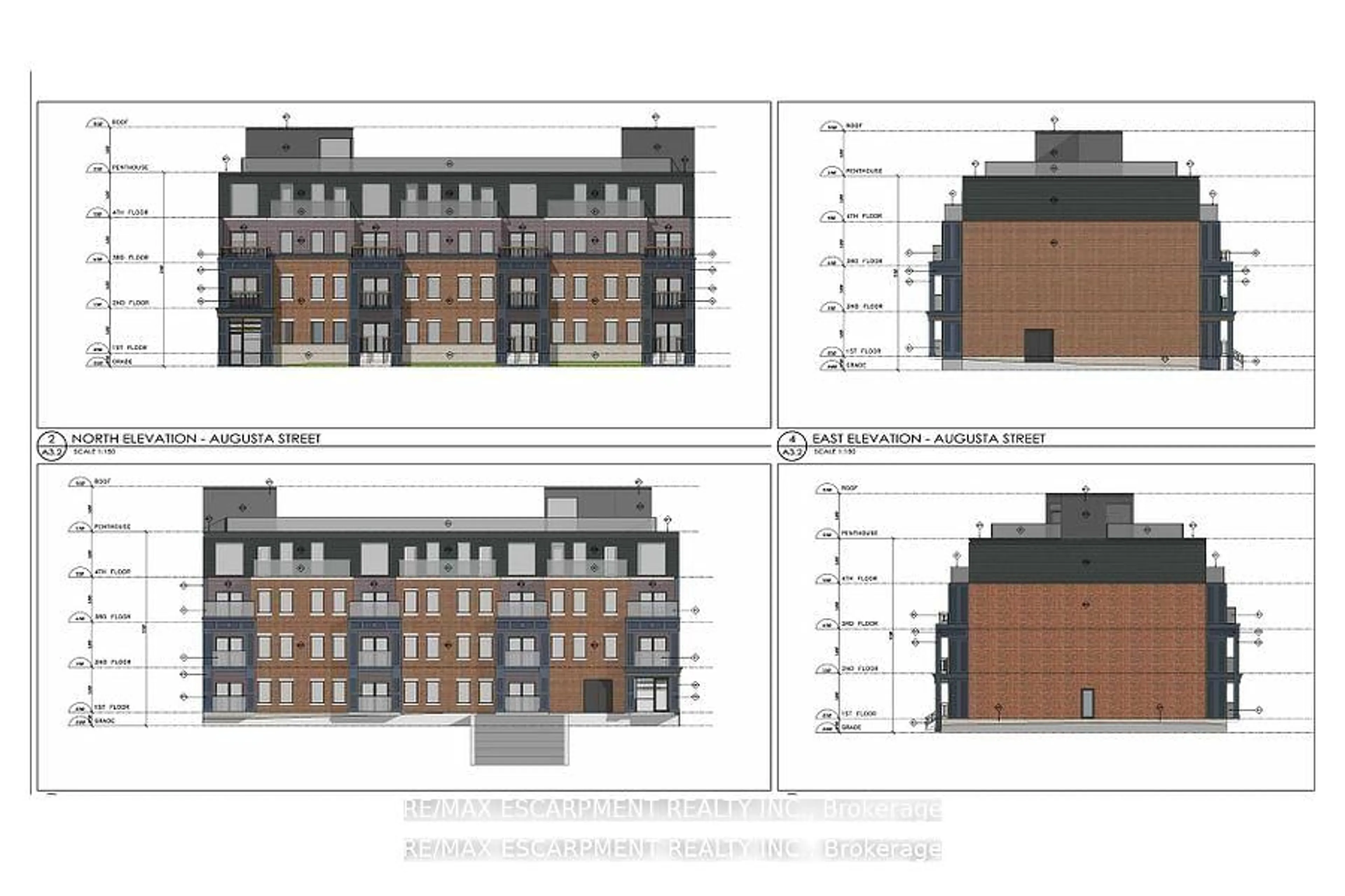 Floor plan for 122-126 Augusta St, Hamilton Ontario L8N 1R4