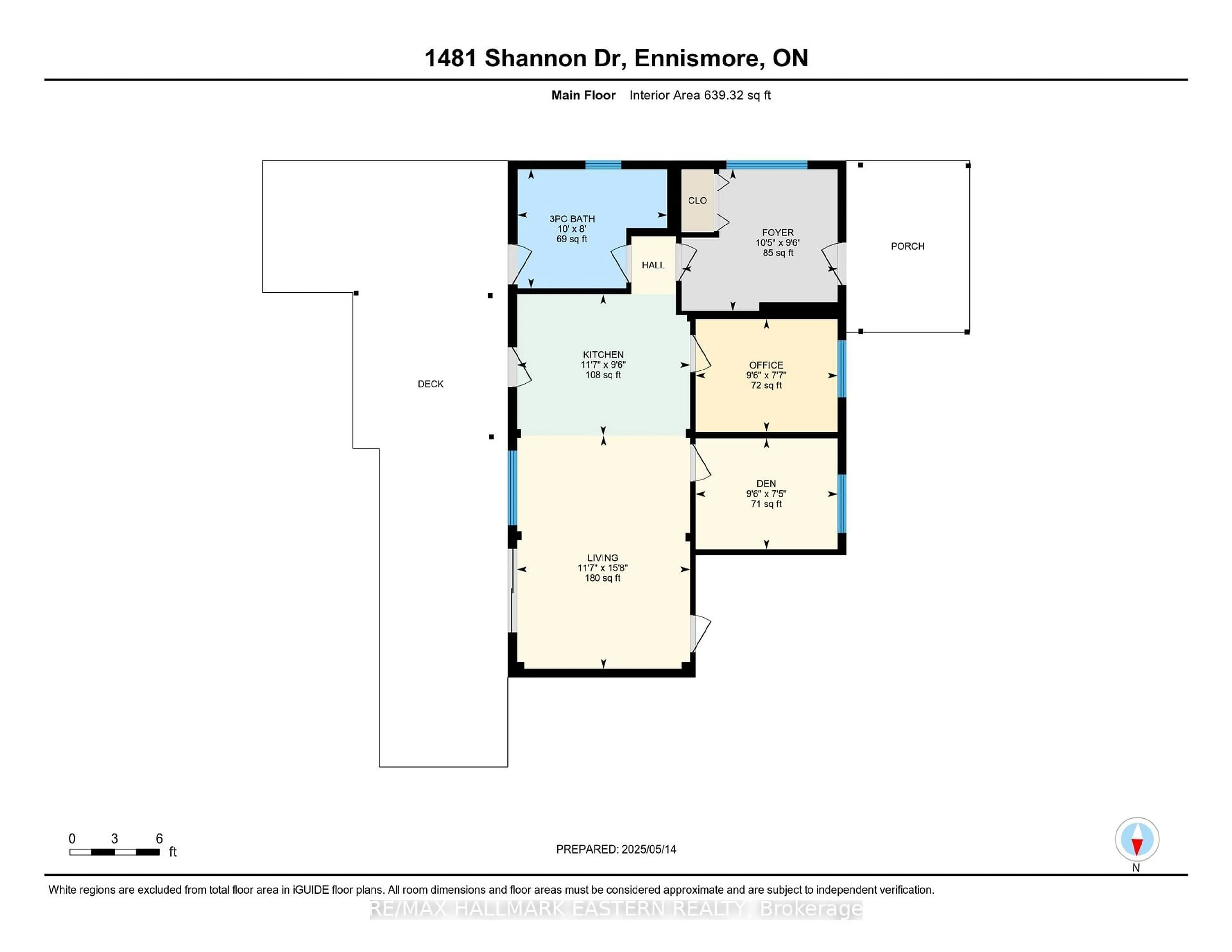Floor plan for 1481 Shannon Dr, Selwyn Ontario K0L 1T0