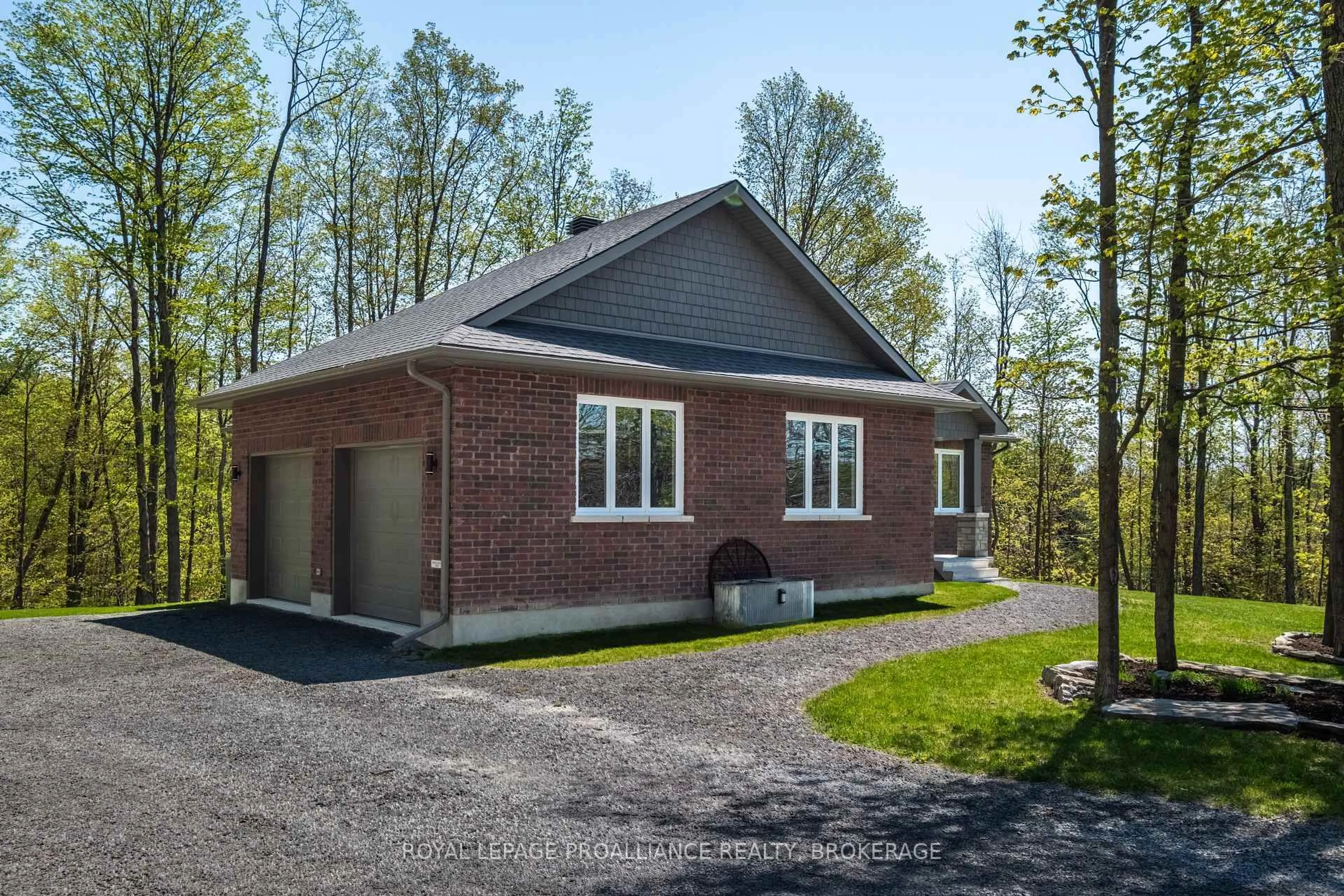 Home with brick exterior material, building for 4470 Larry York Rd, Battersea Ontario K0H 1H0