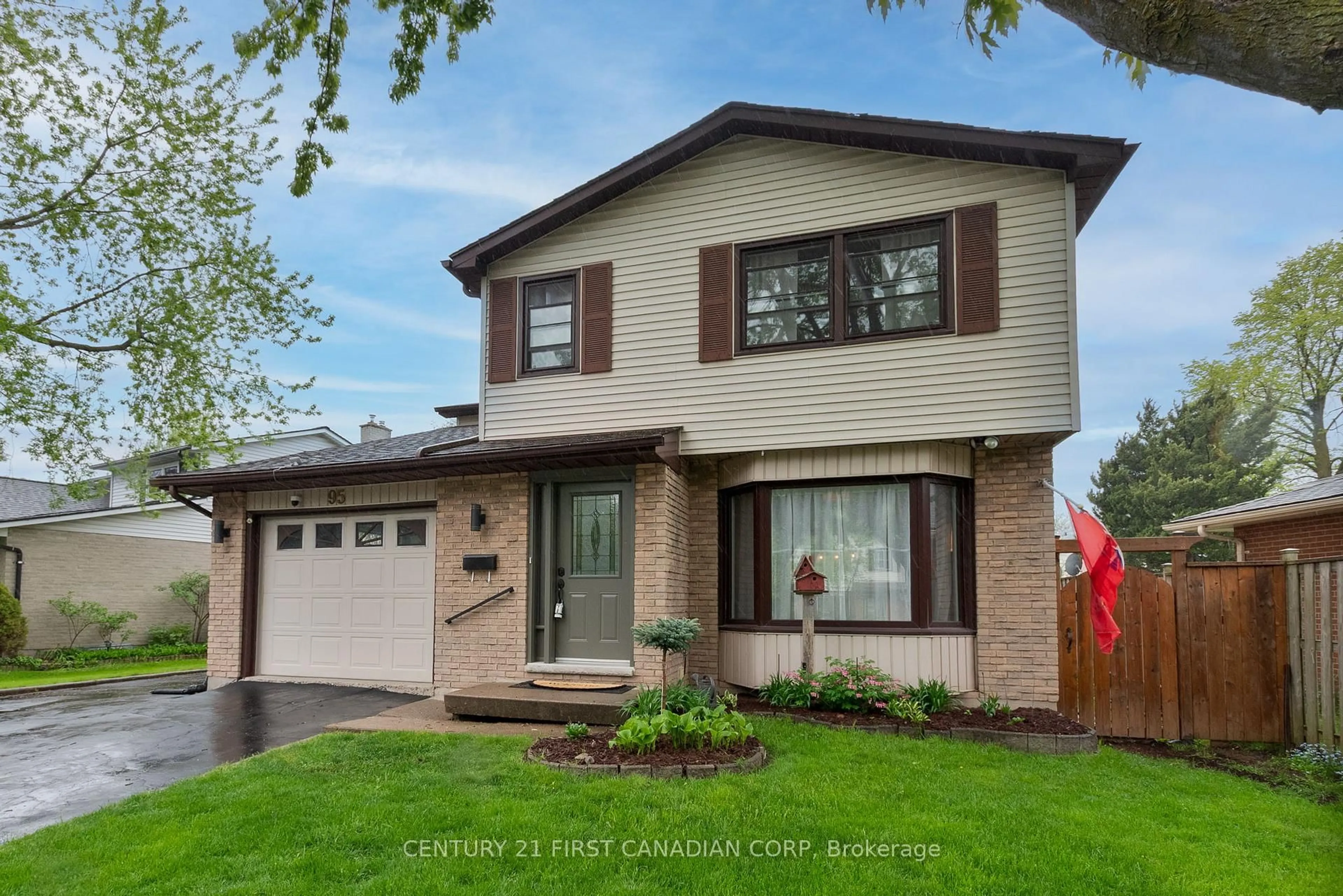 Home with brick exterior material, street for 95 Bexhill Dr, London South Ontario N6E 1X1