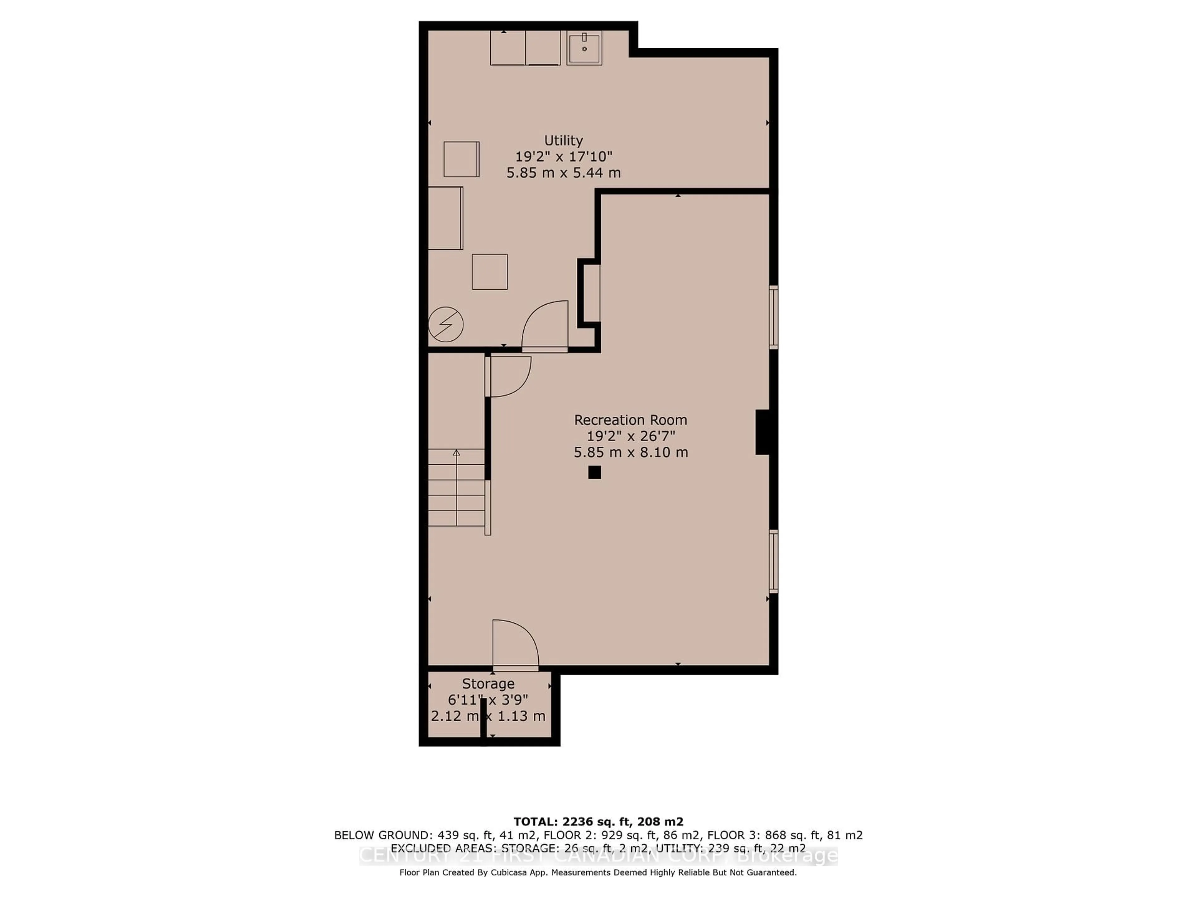 Floor plan for 95 Bexhill Dr, London South Ontario N6E 1X1